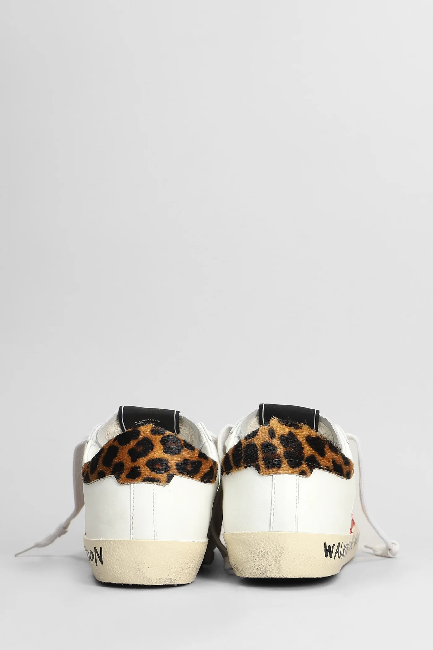 Suprime Sneakers in white suede and leather - Image 4