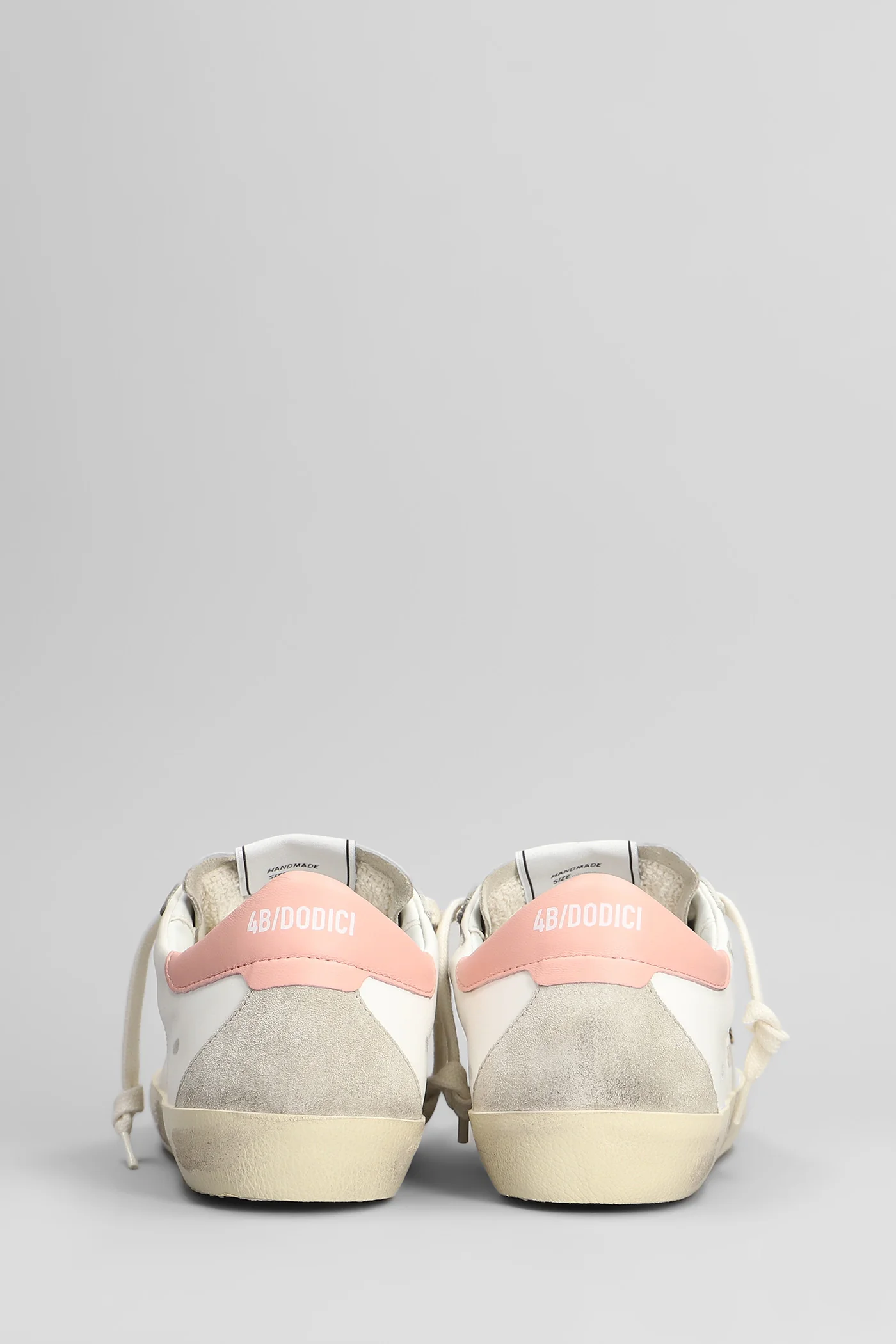 Suprime Sneakers in white suede and leather - Image 4