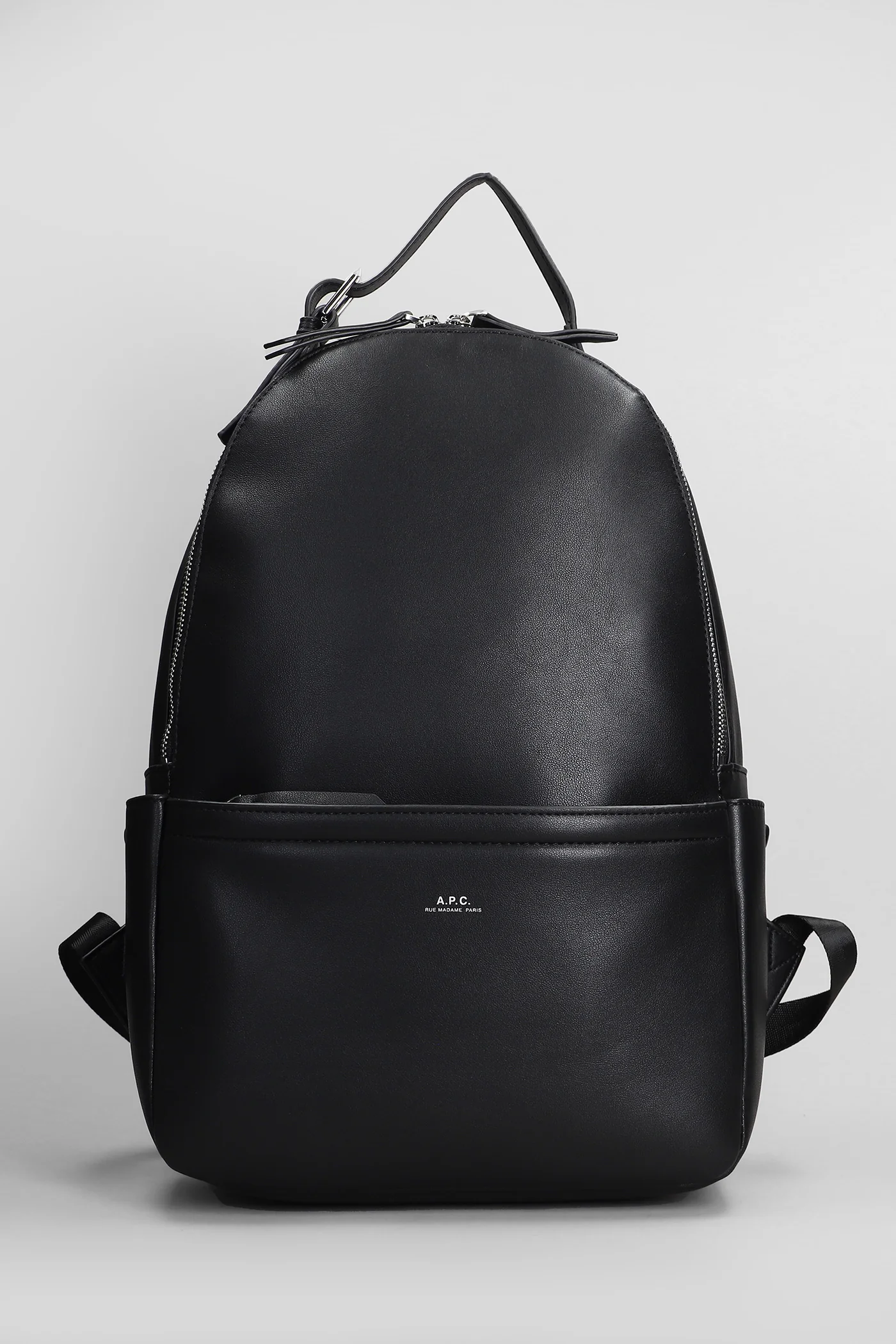 Nino Backpack in black Polyuretan