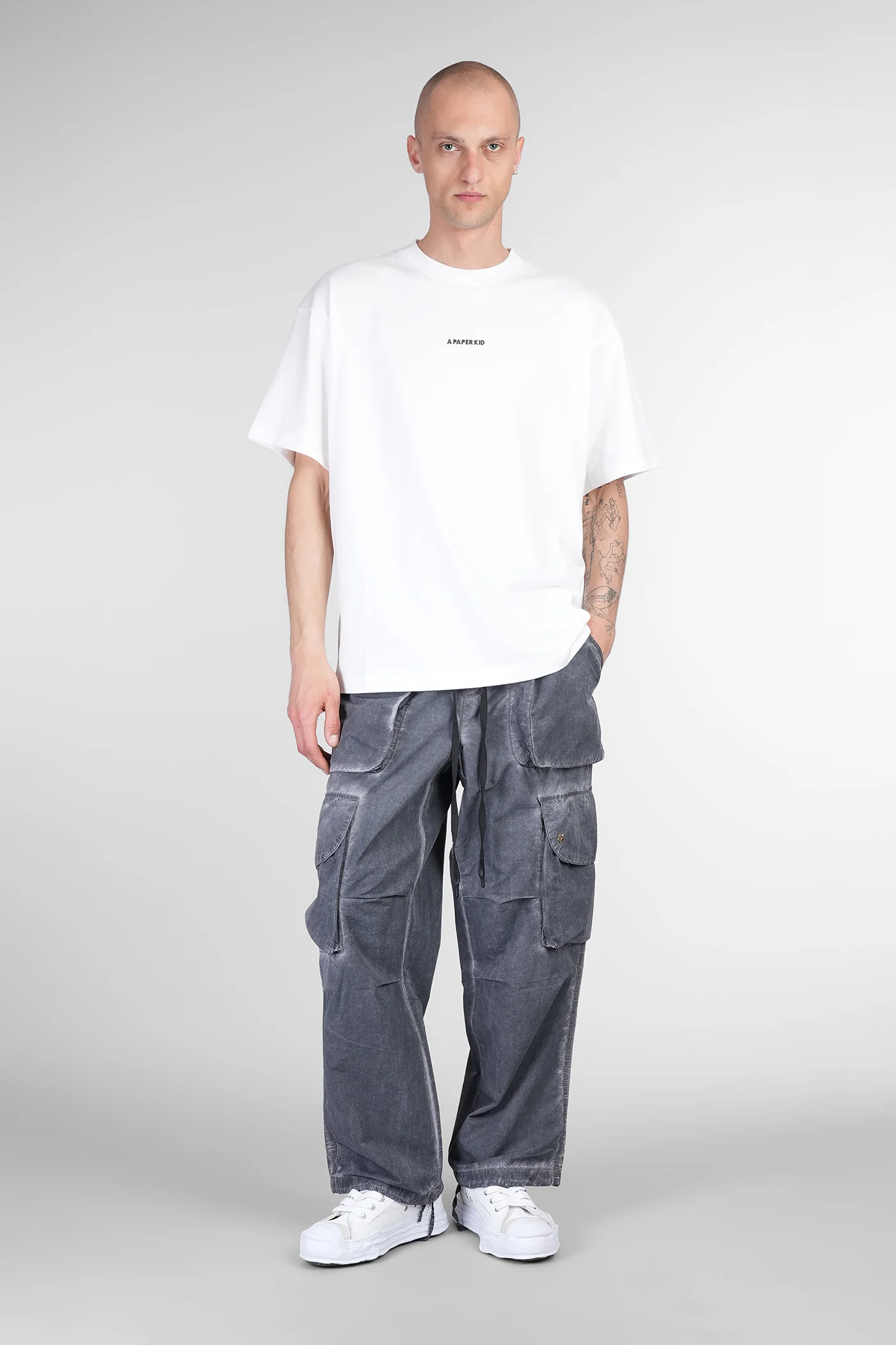 Pants in black polyamide - Image 2