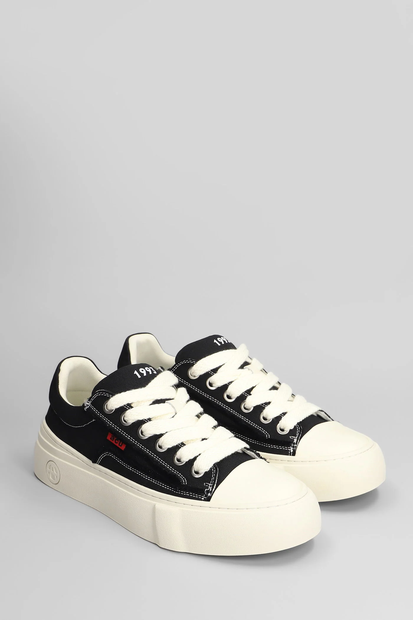 Afc Vulc Sneakers in black canvas - Image 2