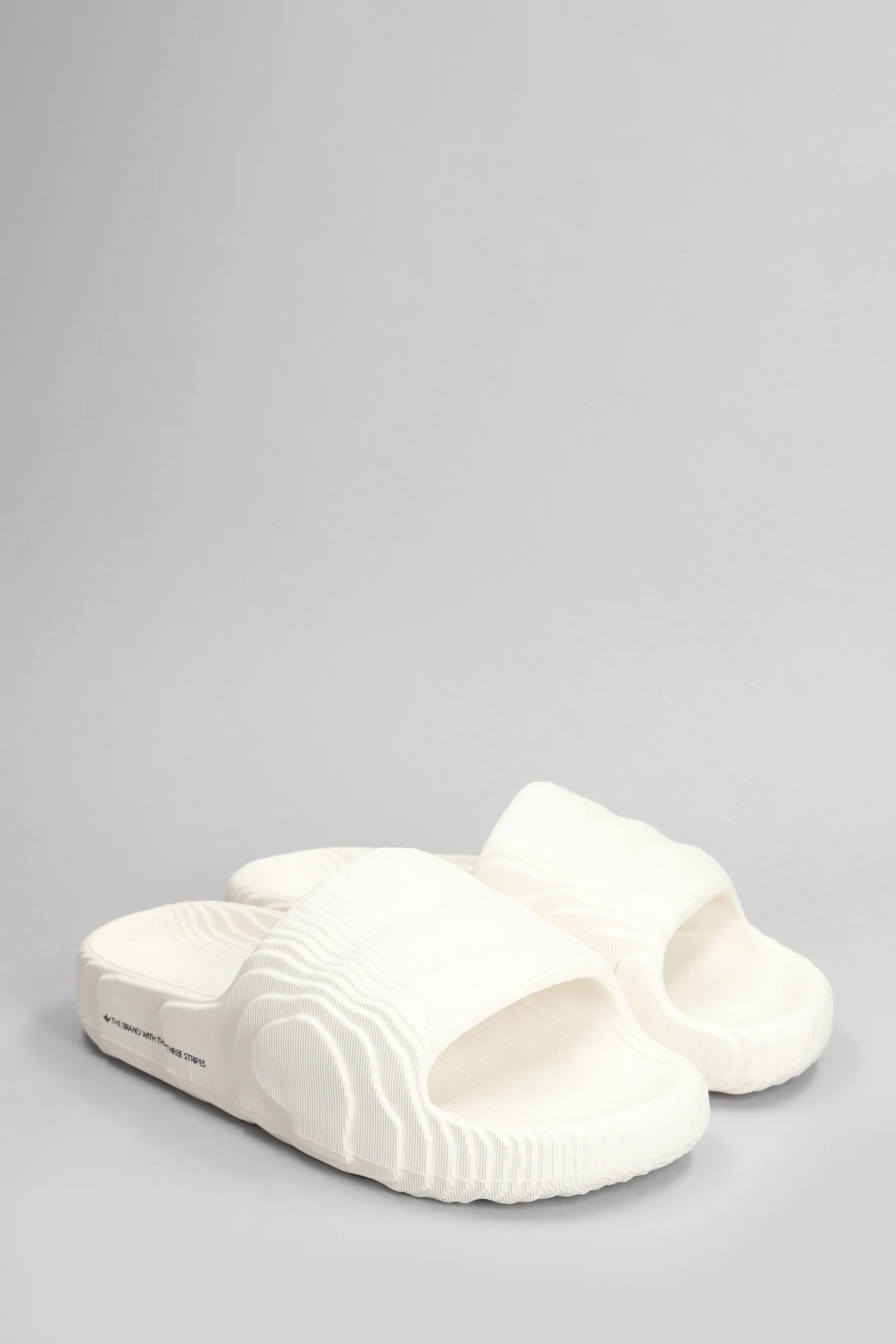Adilette 22 Slipper-Mule in white rubber/plasic - Image 2