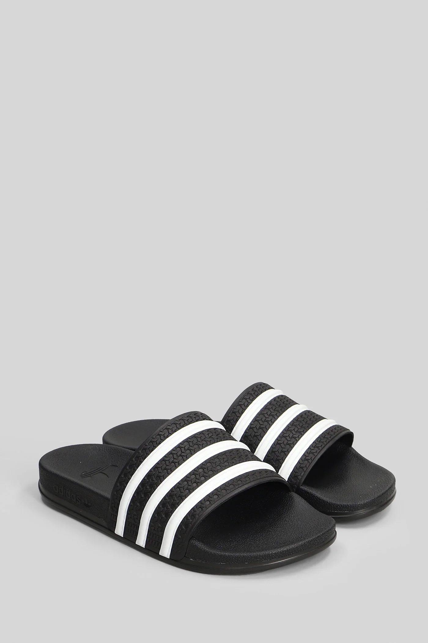 Adilette Og Cf Flat sandal-slipper in black rubber/plasic - Image 2