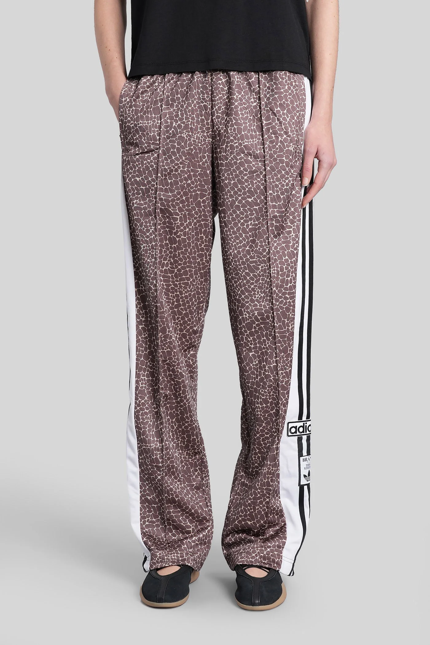 Aop Adibreaker Pt Pants in Animalier polyester