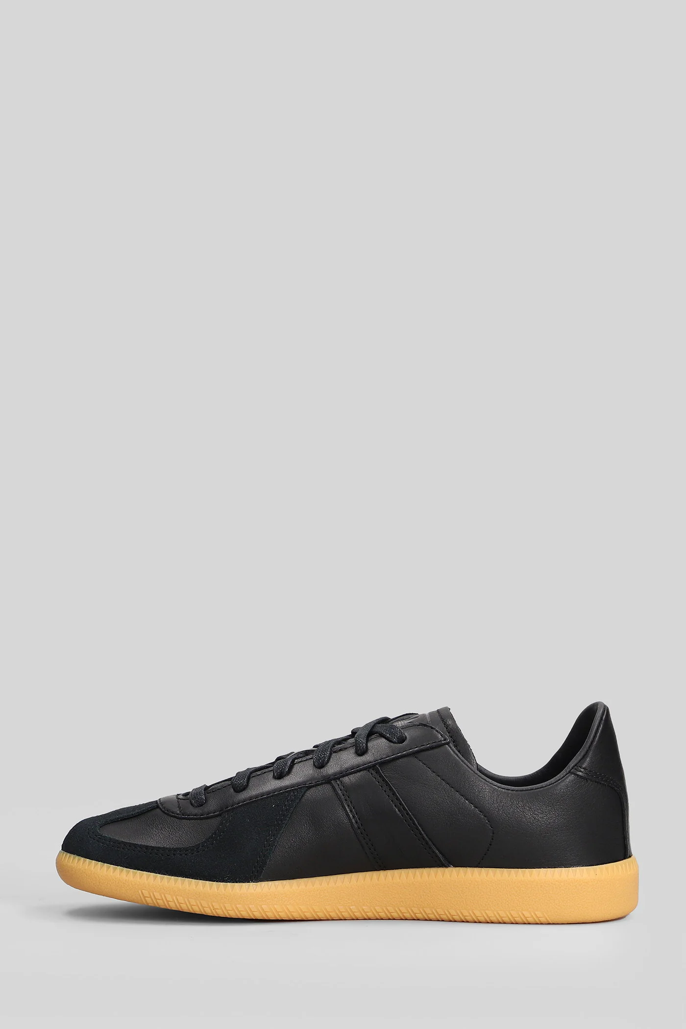 Army Decon Sneakers in black leather - Image 3