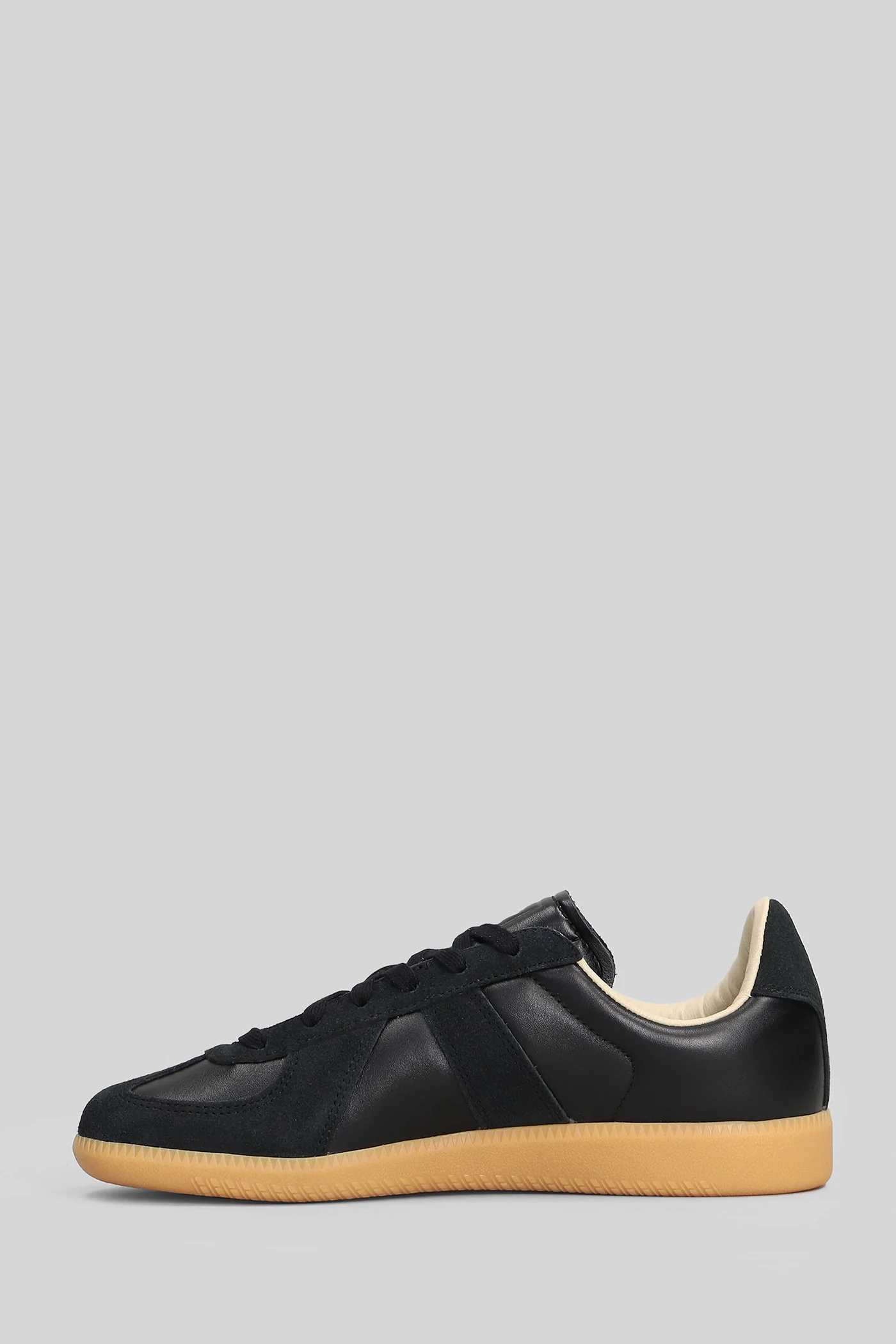 Bw army Sneakers in black suede and leather - Image 3