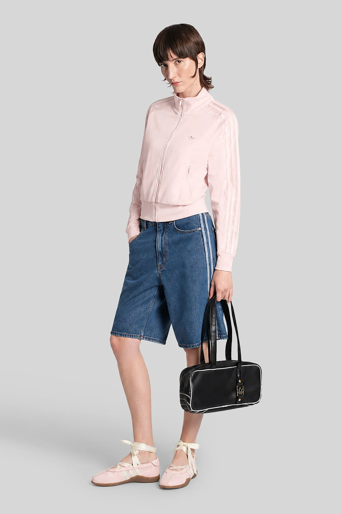 Firebird Jort D Shorts in cyan denim - Image 2