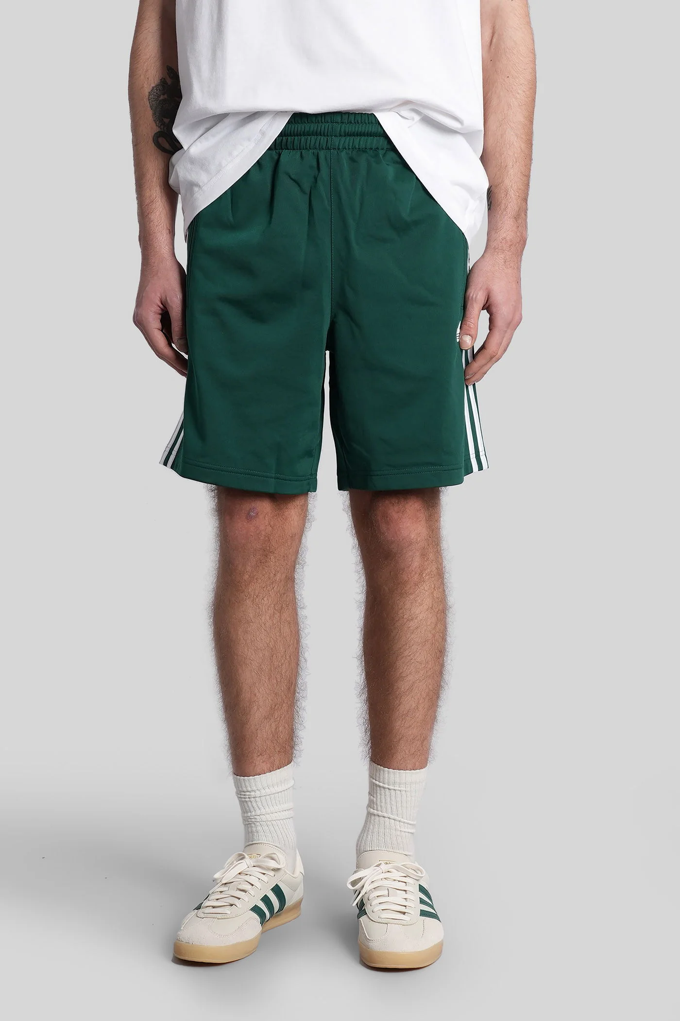 Firebird Sho Shorts in green polyester