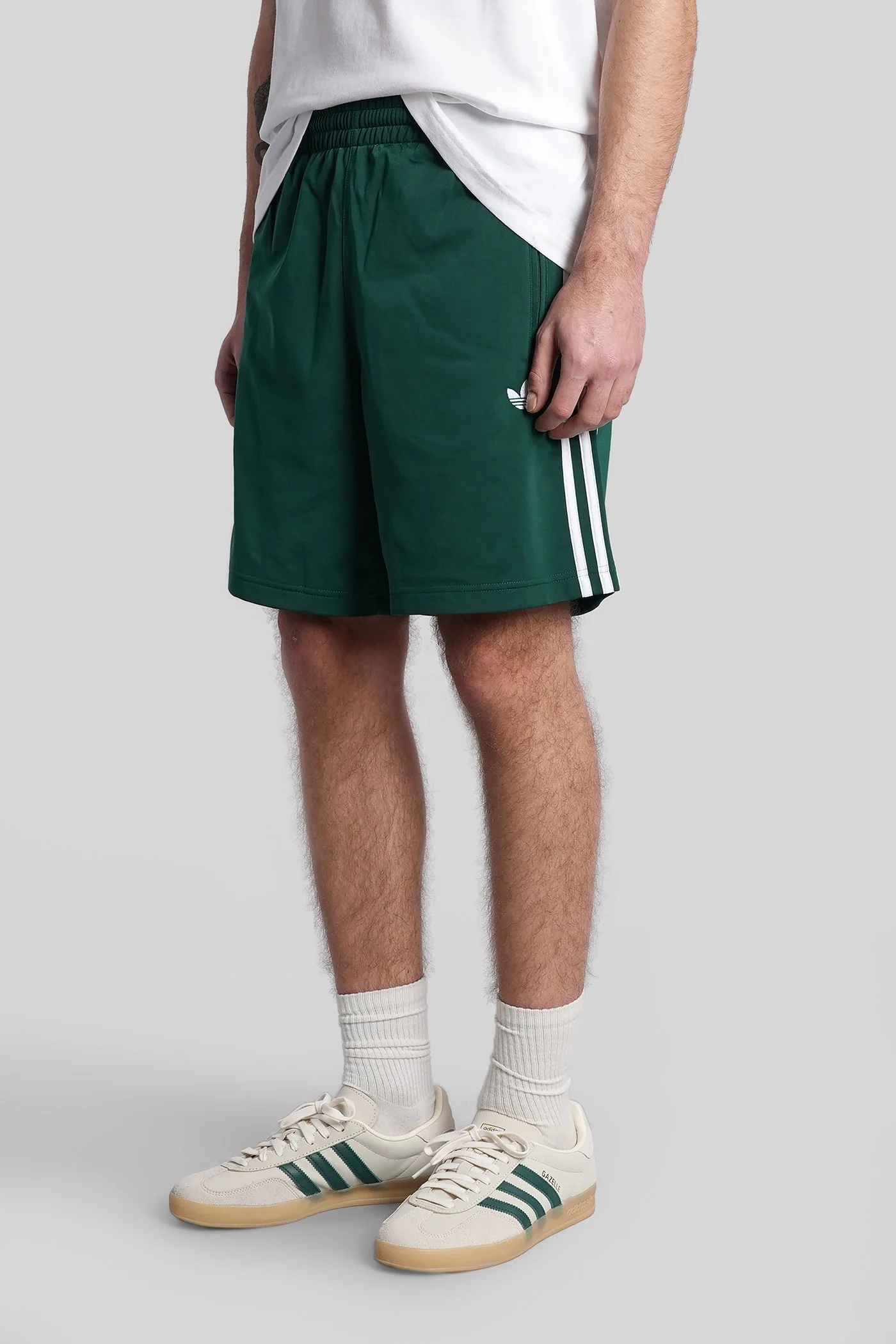Firebird Sho Shorts in green polyester - Image 4