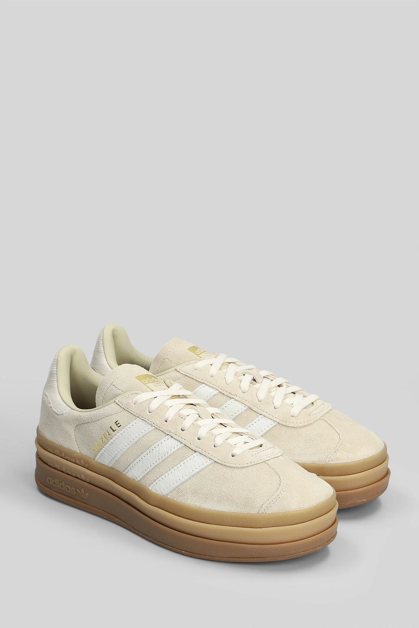Gazelle Bold Sneakers in beige suede - Image 2