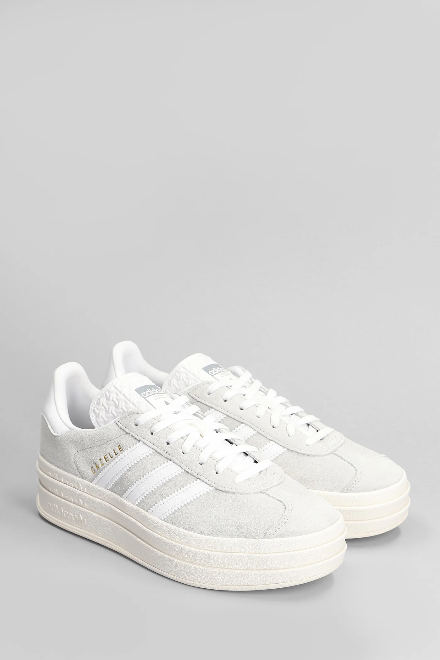 Gazelle Bold Sneakers in grey suede - Image 2