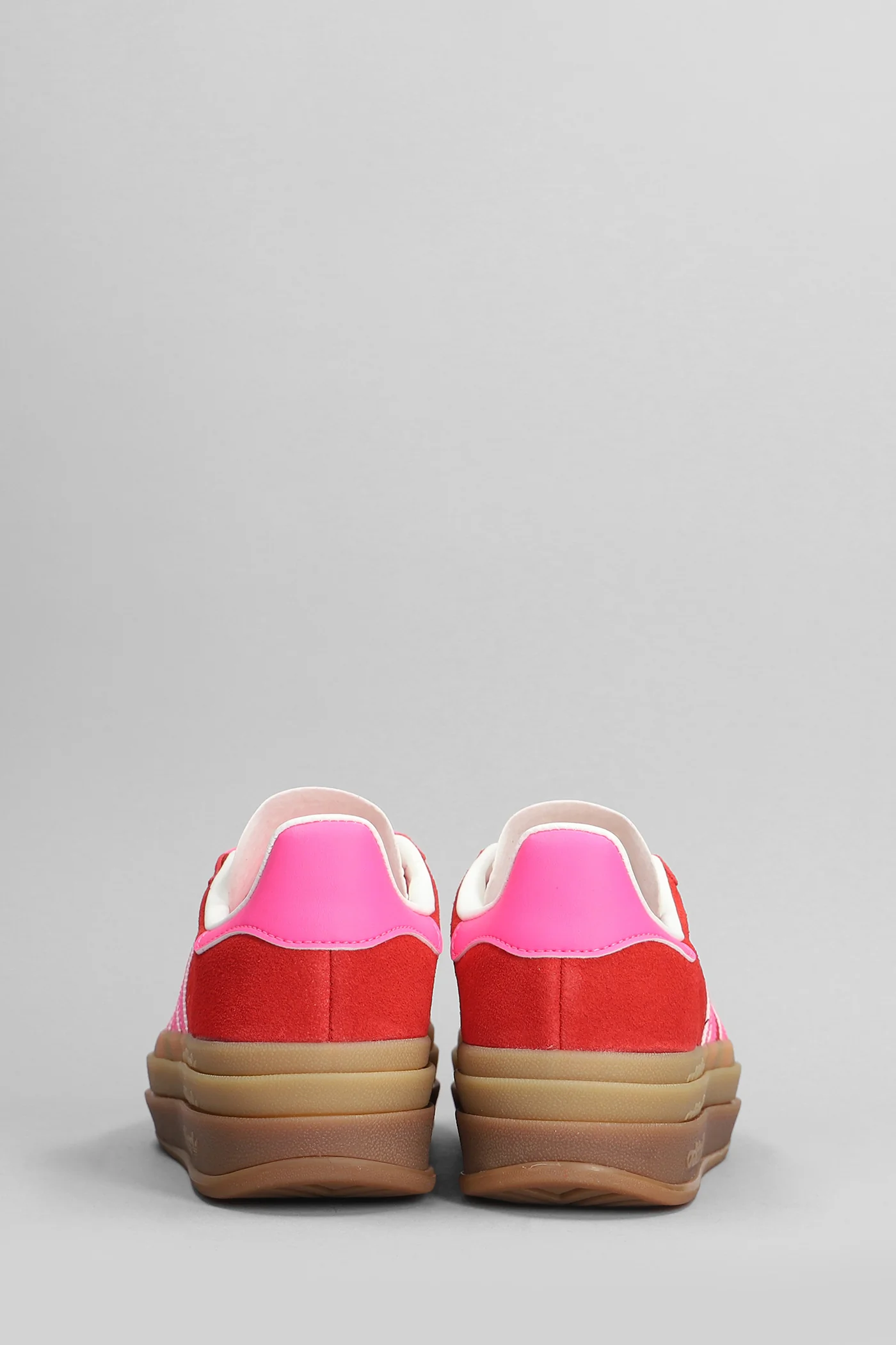 Gazelle Bold Sneakers in red suede - Image 4