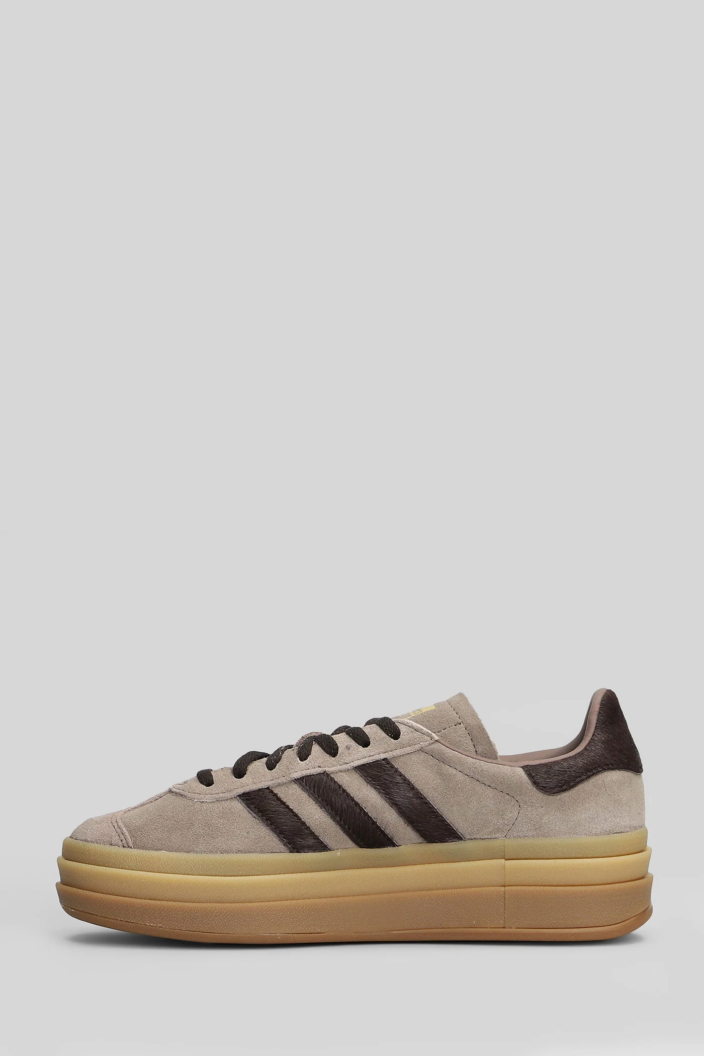 Gazelle Bold W Sneakers in taupe Suede and fabric - Image 3