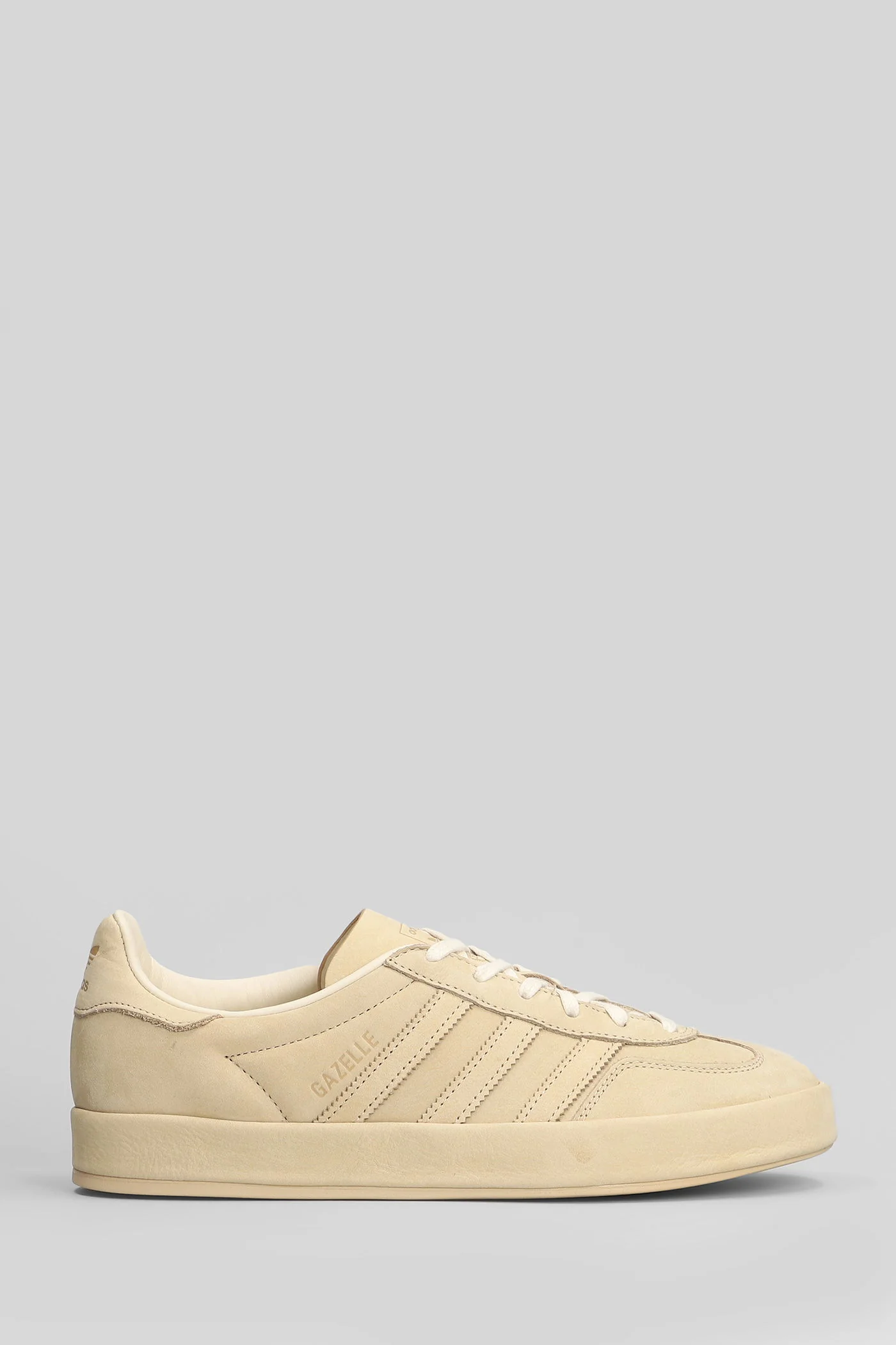 Gazelle Indoor Lux Sneakers in beige Suede and fabric