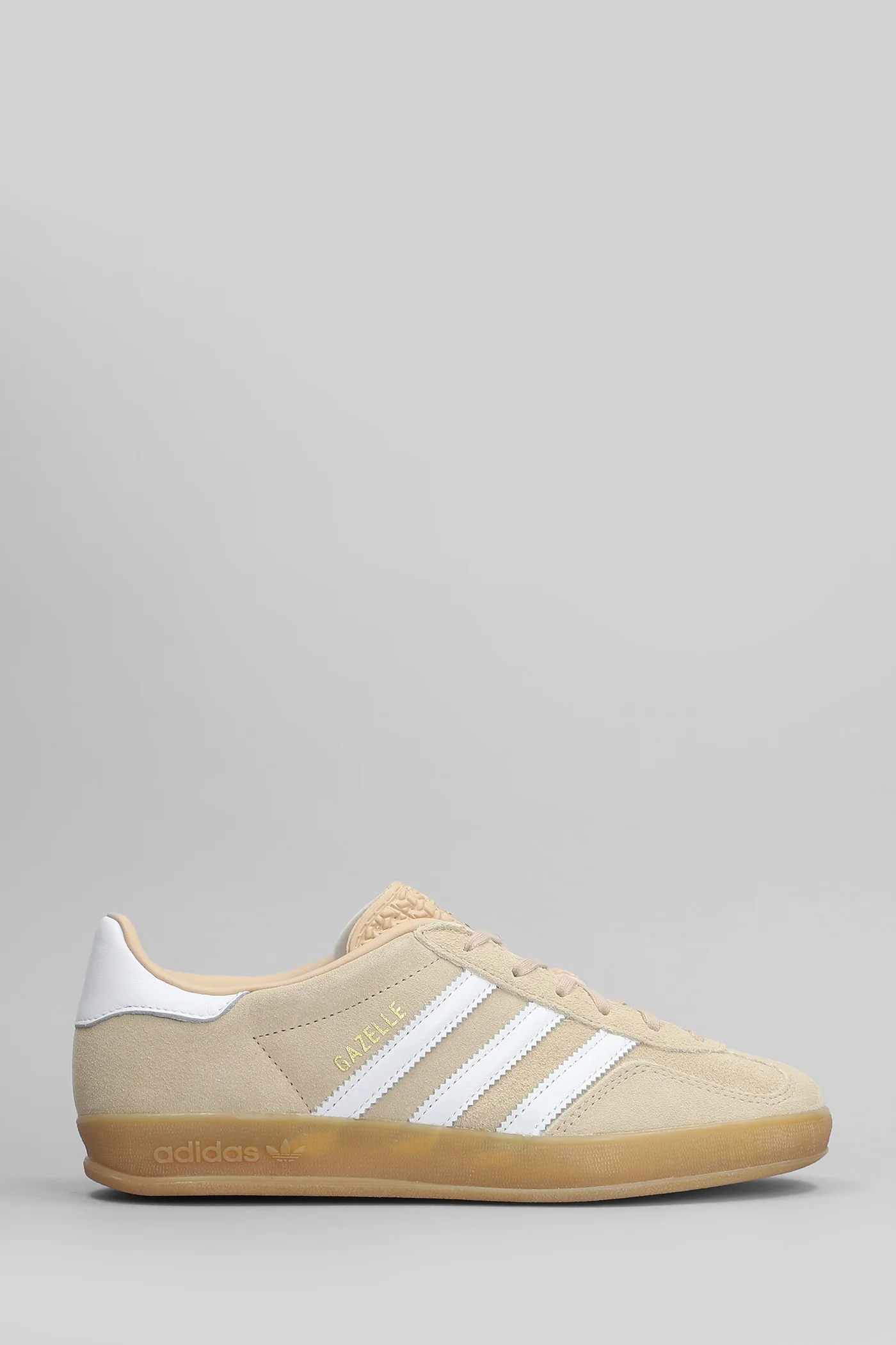 Gazelle Indoor Sneakers in beige suede