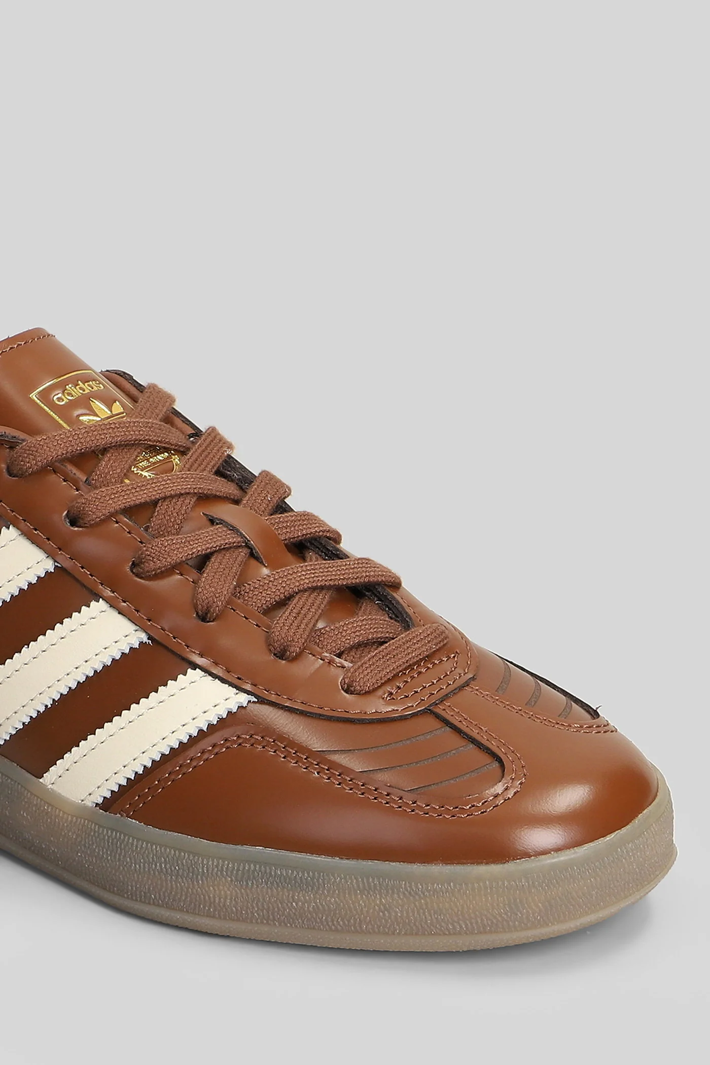 Gazelle Indoor Sneakers in brown leather - Image 5