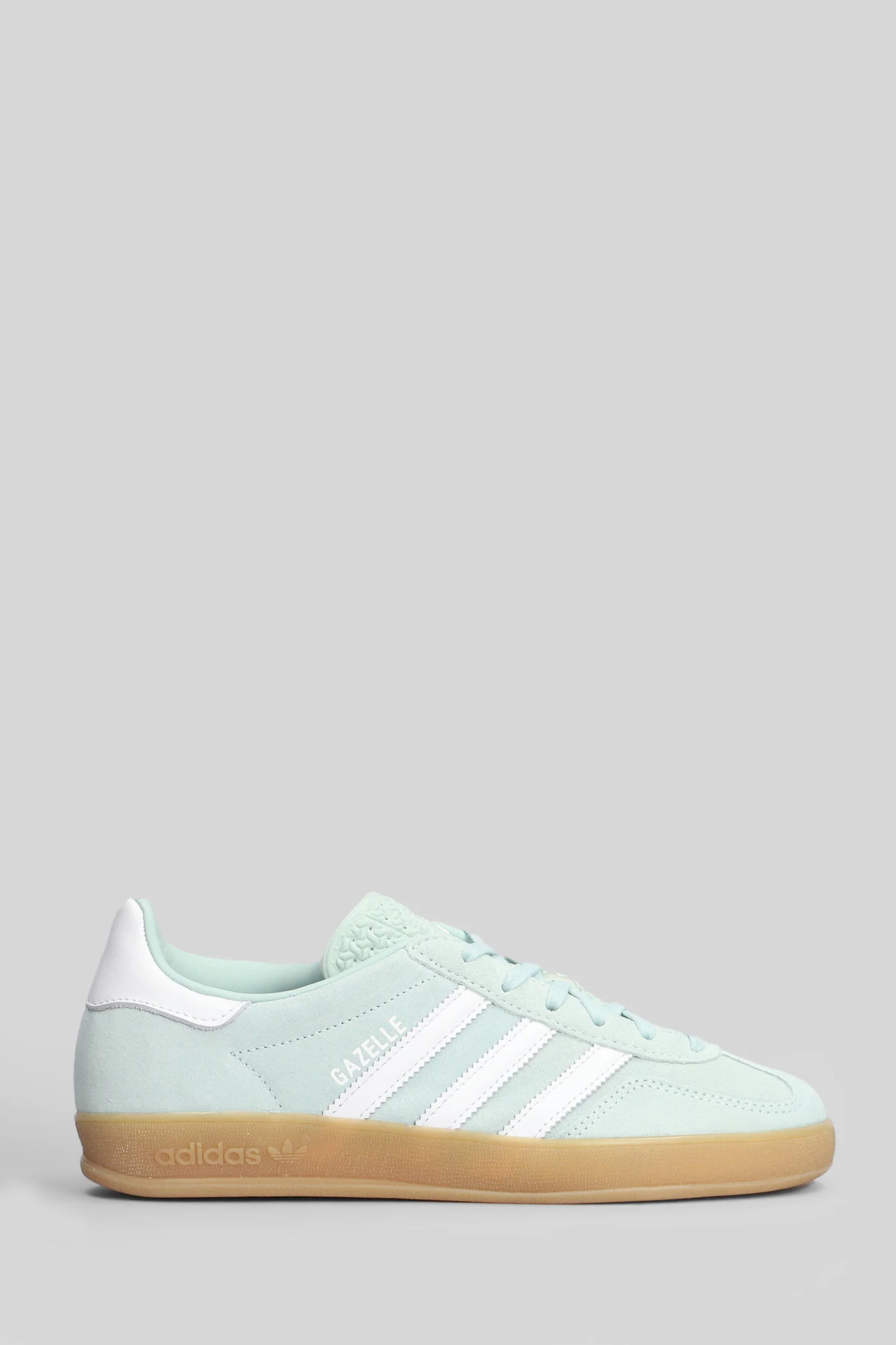 Gazelle Indoor Sneakers in green suede