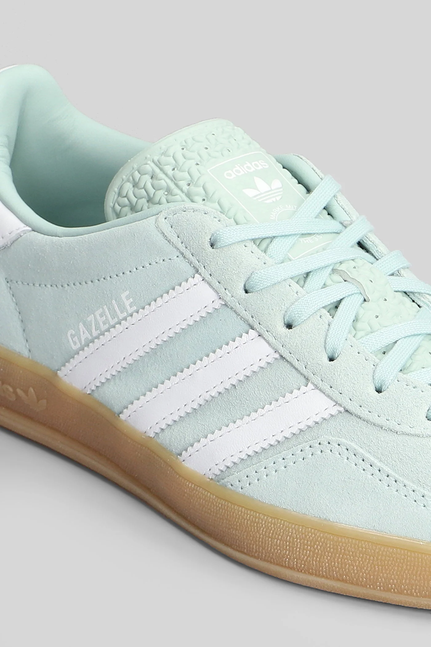 Gazelle Indoor Sneakers in green suede - Image 5