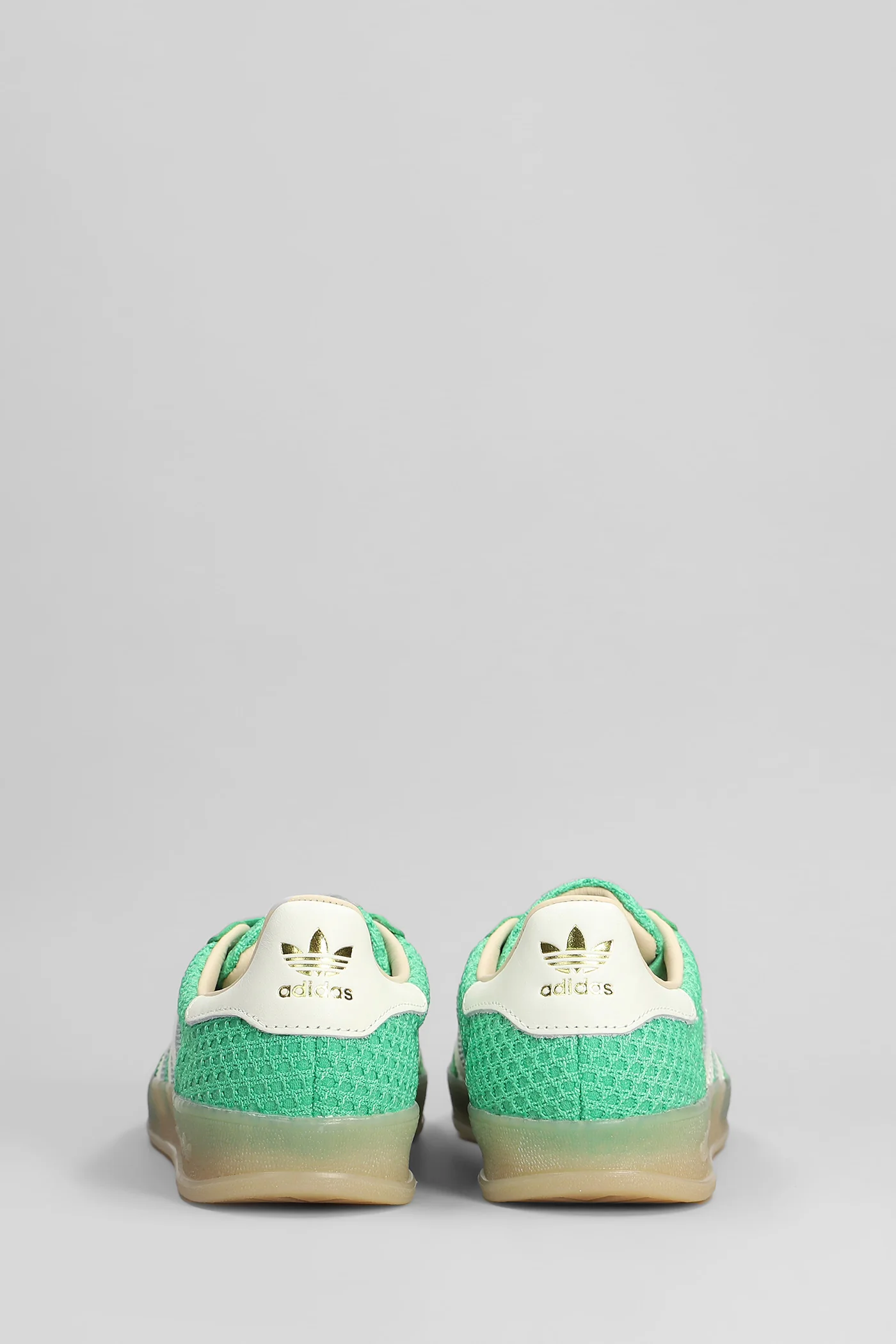 Gazelle Indoor Sneakers in green Suede and fabric - Image 4