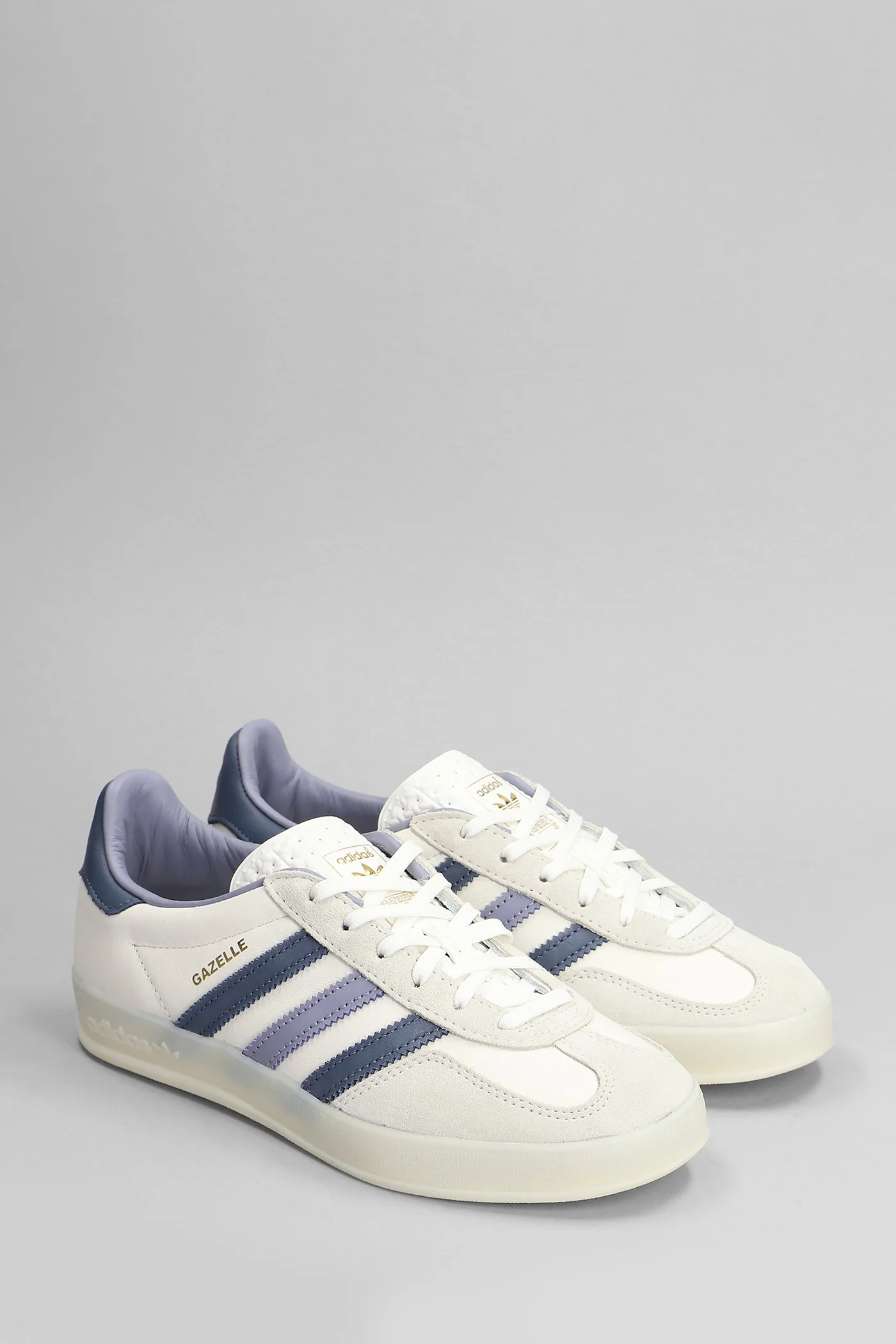 Gazelle Indoor Sneakers in white leather - Image 2