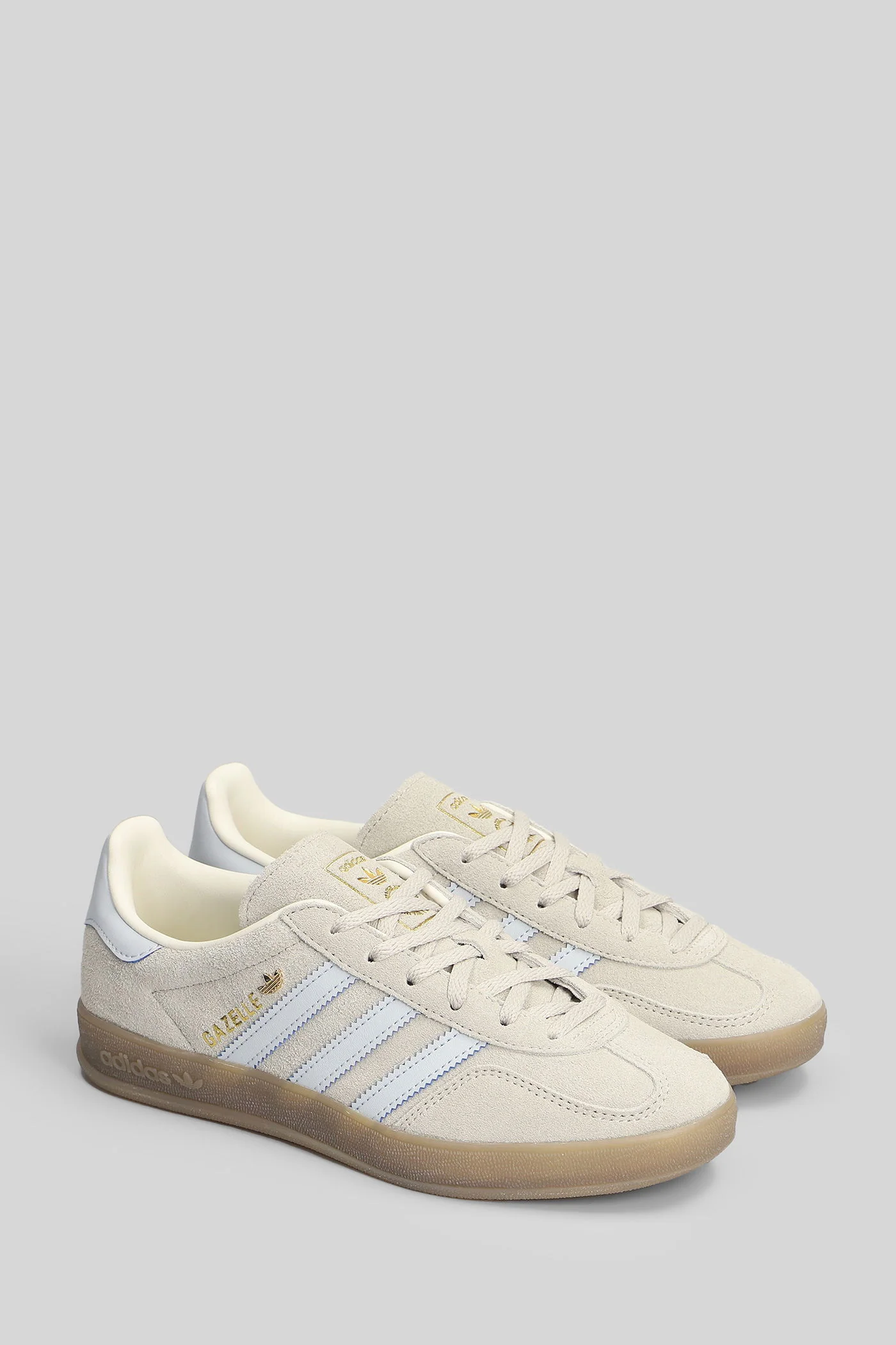 Gazelle Indoor W Sneakers in beige suede and leather - Image 2