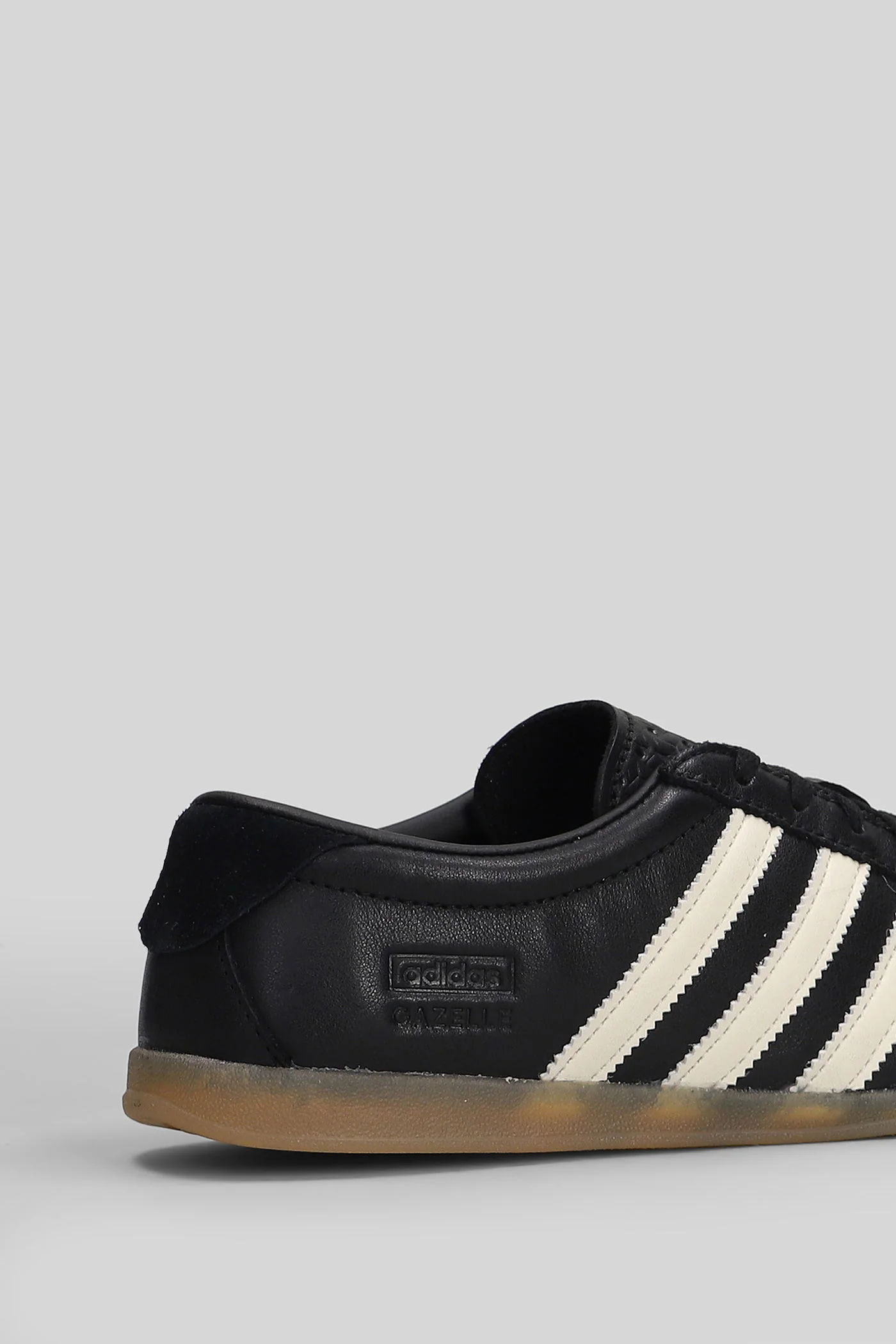 Gazelle Lo Pro Sneakers in black leather - Image 5