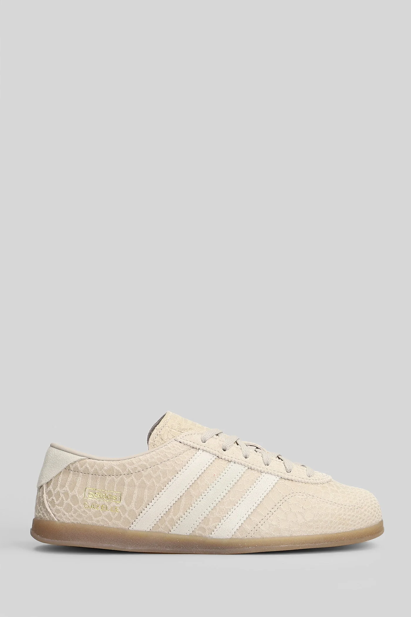 Gazelle Lo Pro W Sneakers in beige Suede and fabric