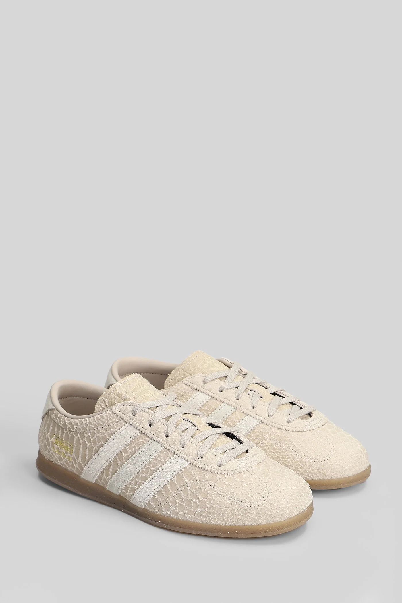 Gazelle Lo Pro W Sneakers in beige Suede and fabric - Image 2