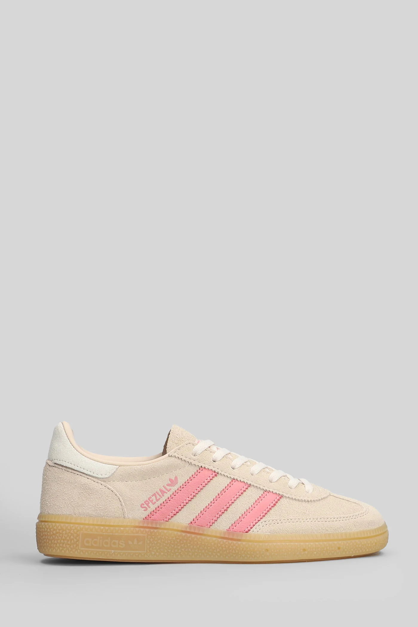Handball Spezial Sneakers in beige suede