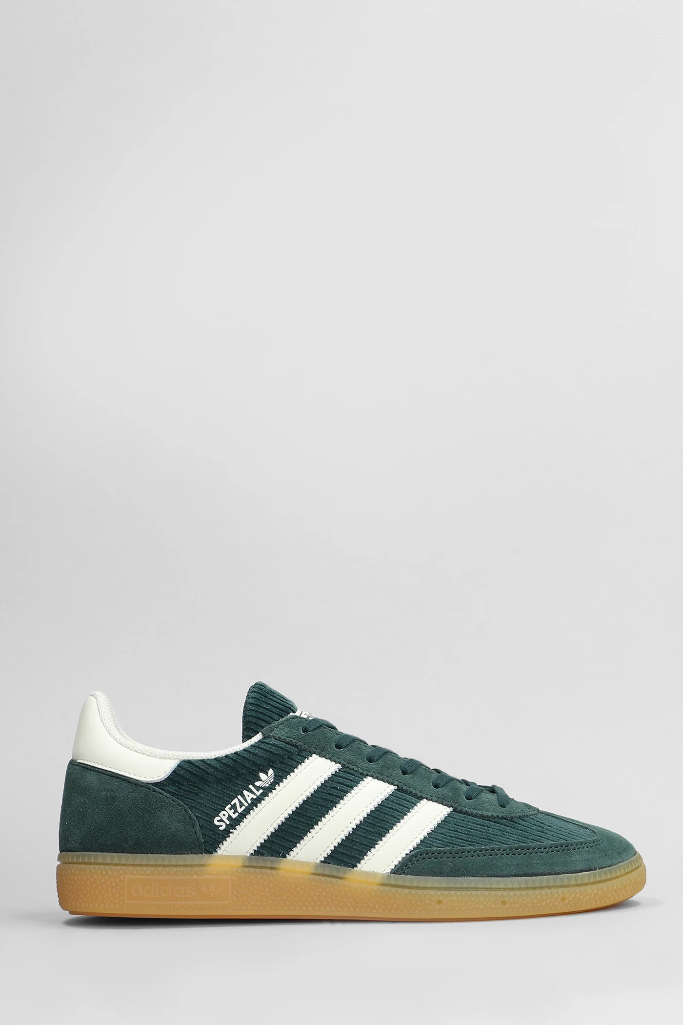 Handball Spezial Sneakers in green suede