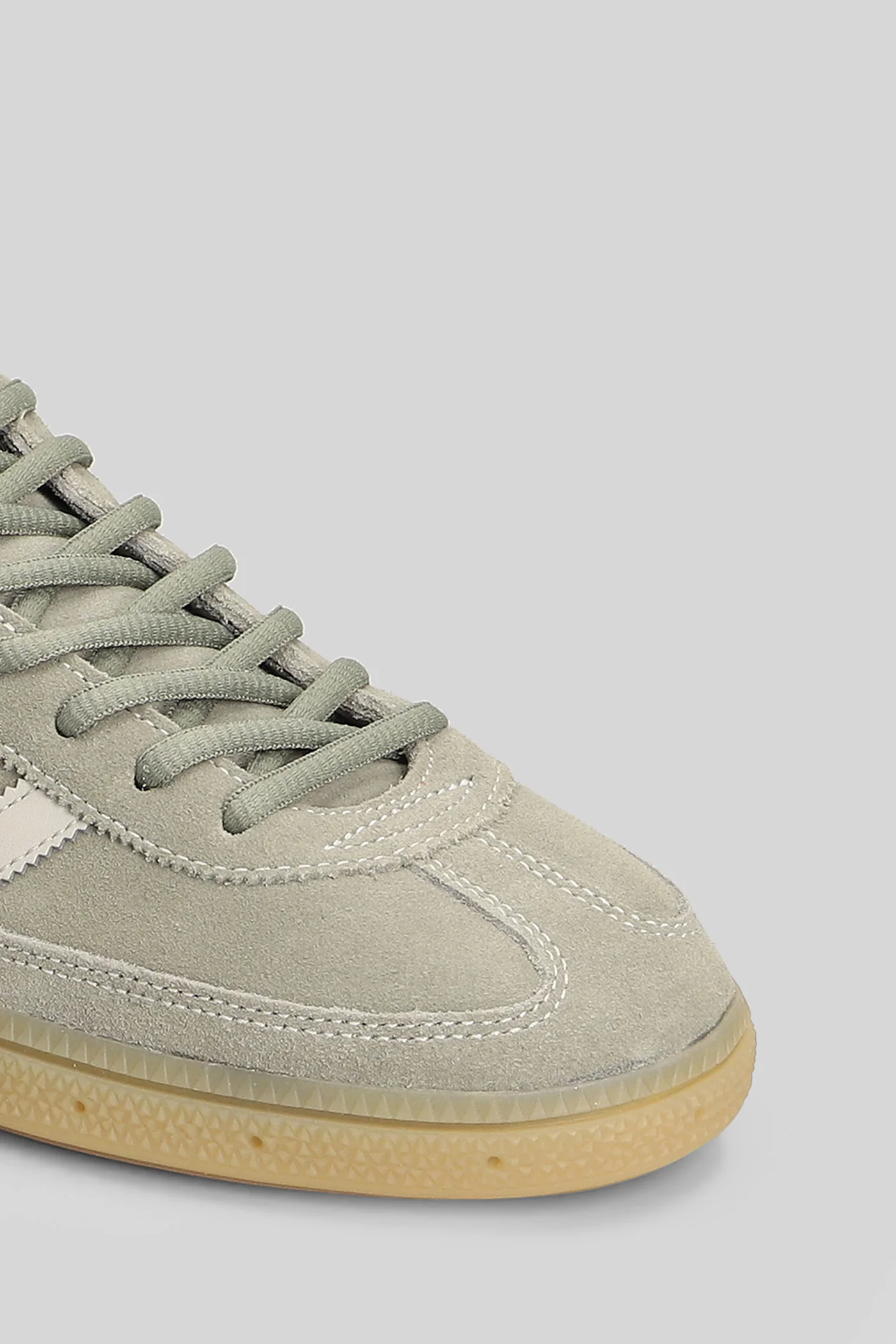 Handball Spezial Sneakers in grey suede and leather - Image 5