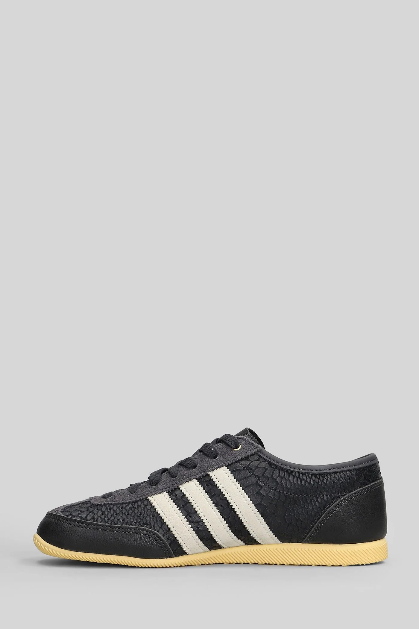 Japan Deco Sneakers in black leather - Image 3