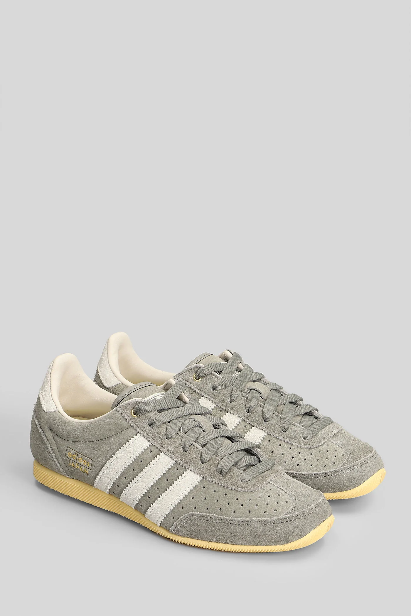 Japan W Sneakers in grey suede - Image 2
