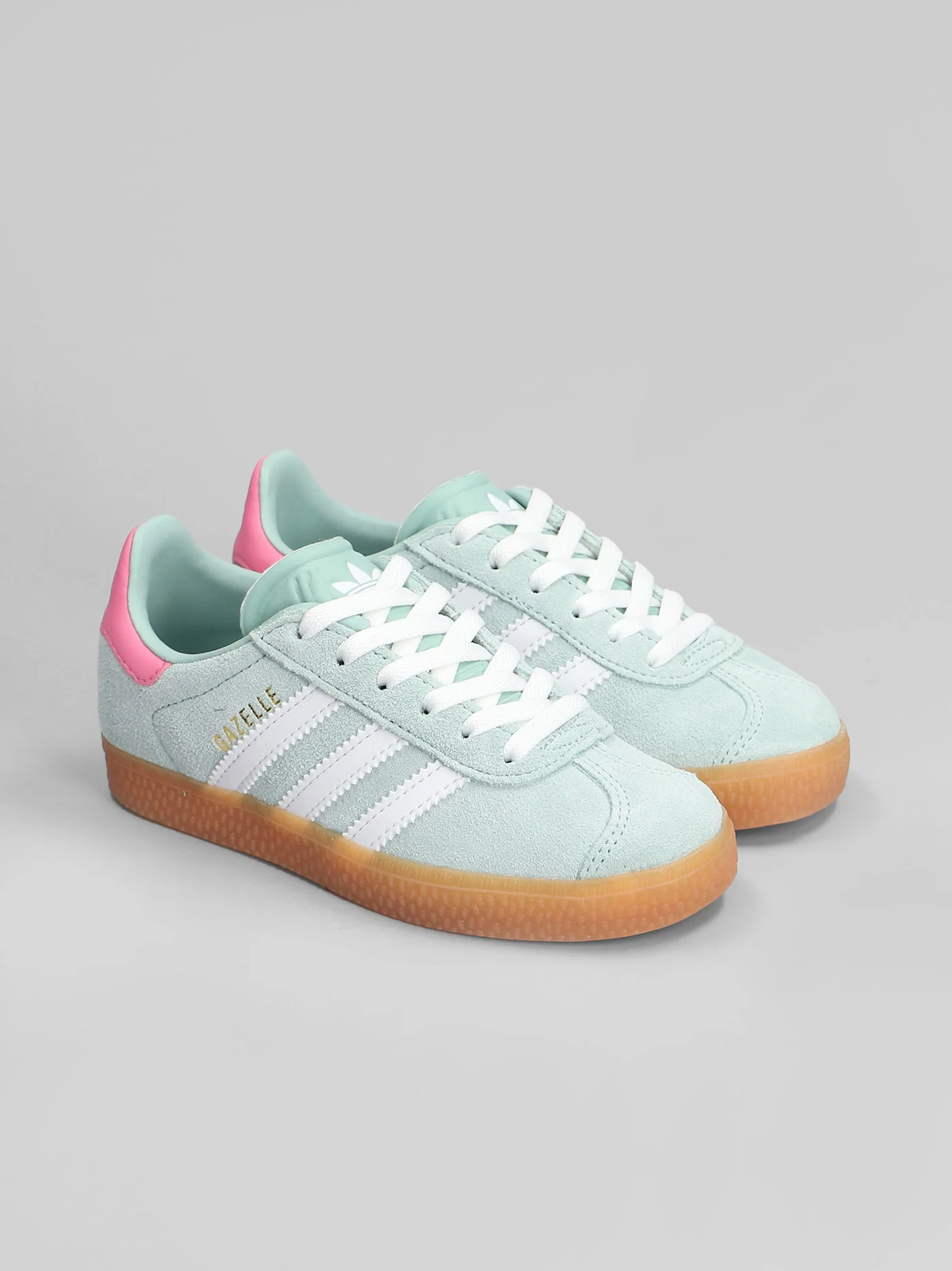 Gazelle C Sneakers in green suede - Image 2