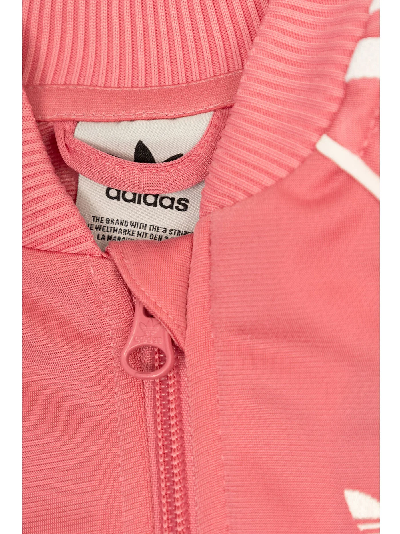 Jumpsuit in rose-pink polyester - Image 4