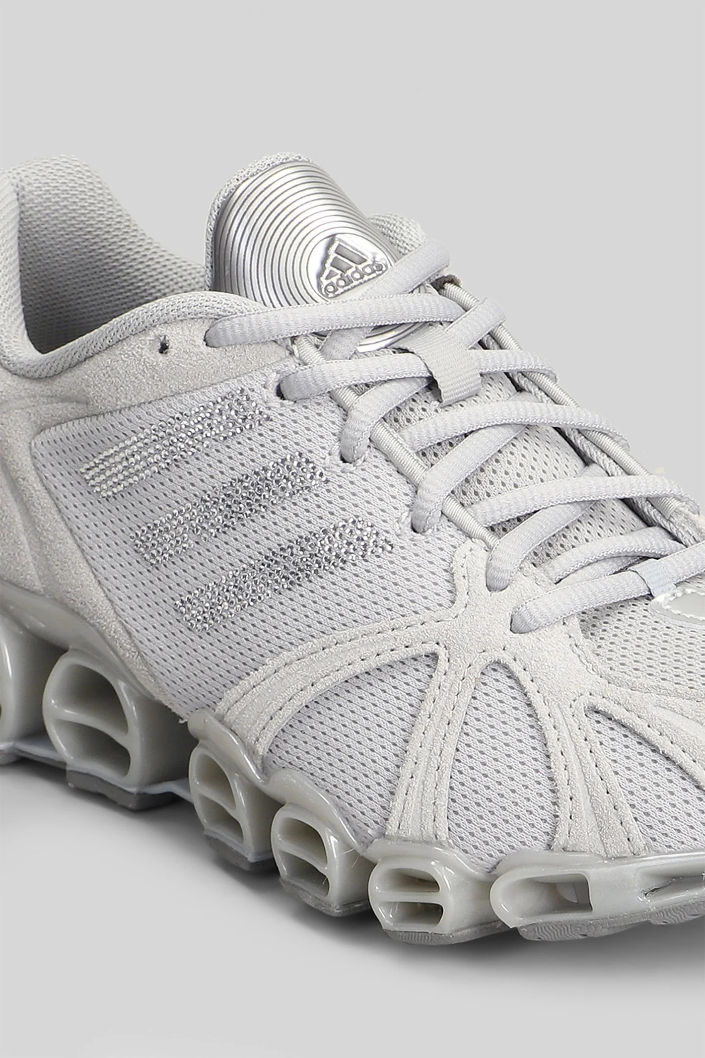 Mega Ghostrider W Sneakers in grey Suede and fabric - Image 5
