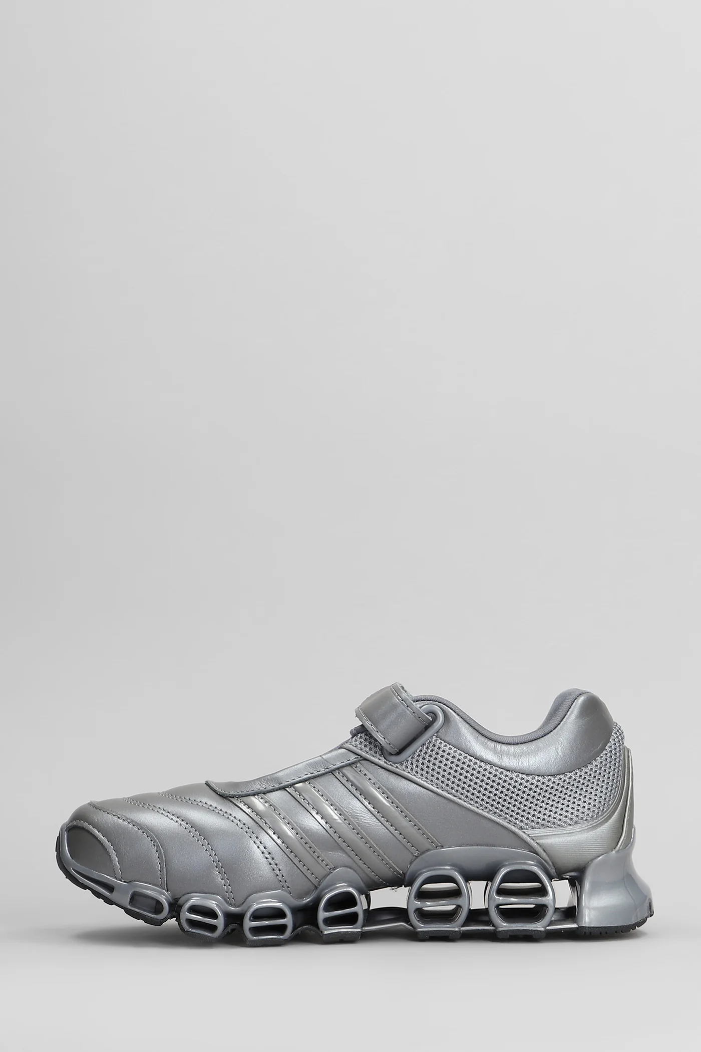 Megaride Taqwa Sneakers in grey leather - Image 3