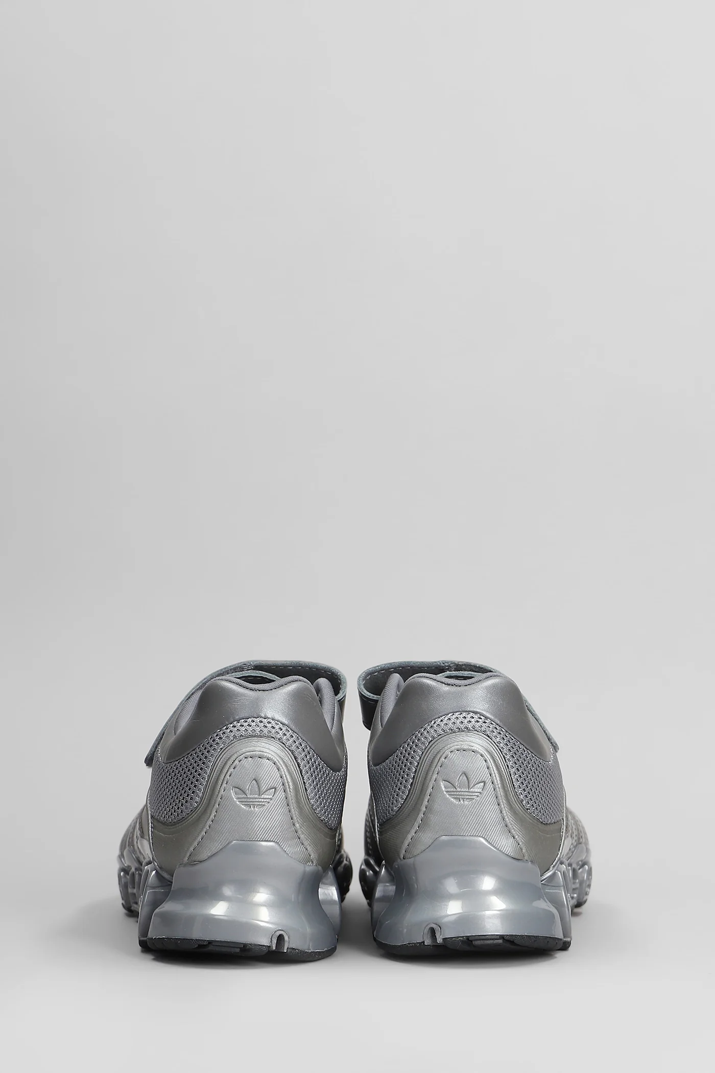 Megaride Taqwa Sneakers in grey leather - Image 4