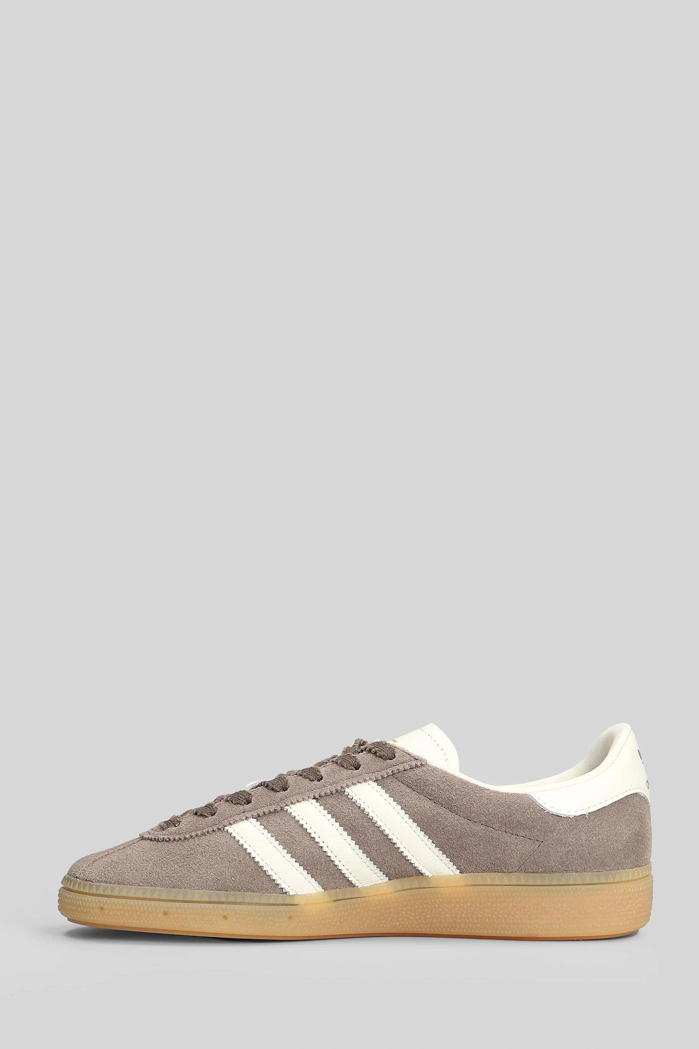 Muenchen Sneakers in taupe suede - Image 3
