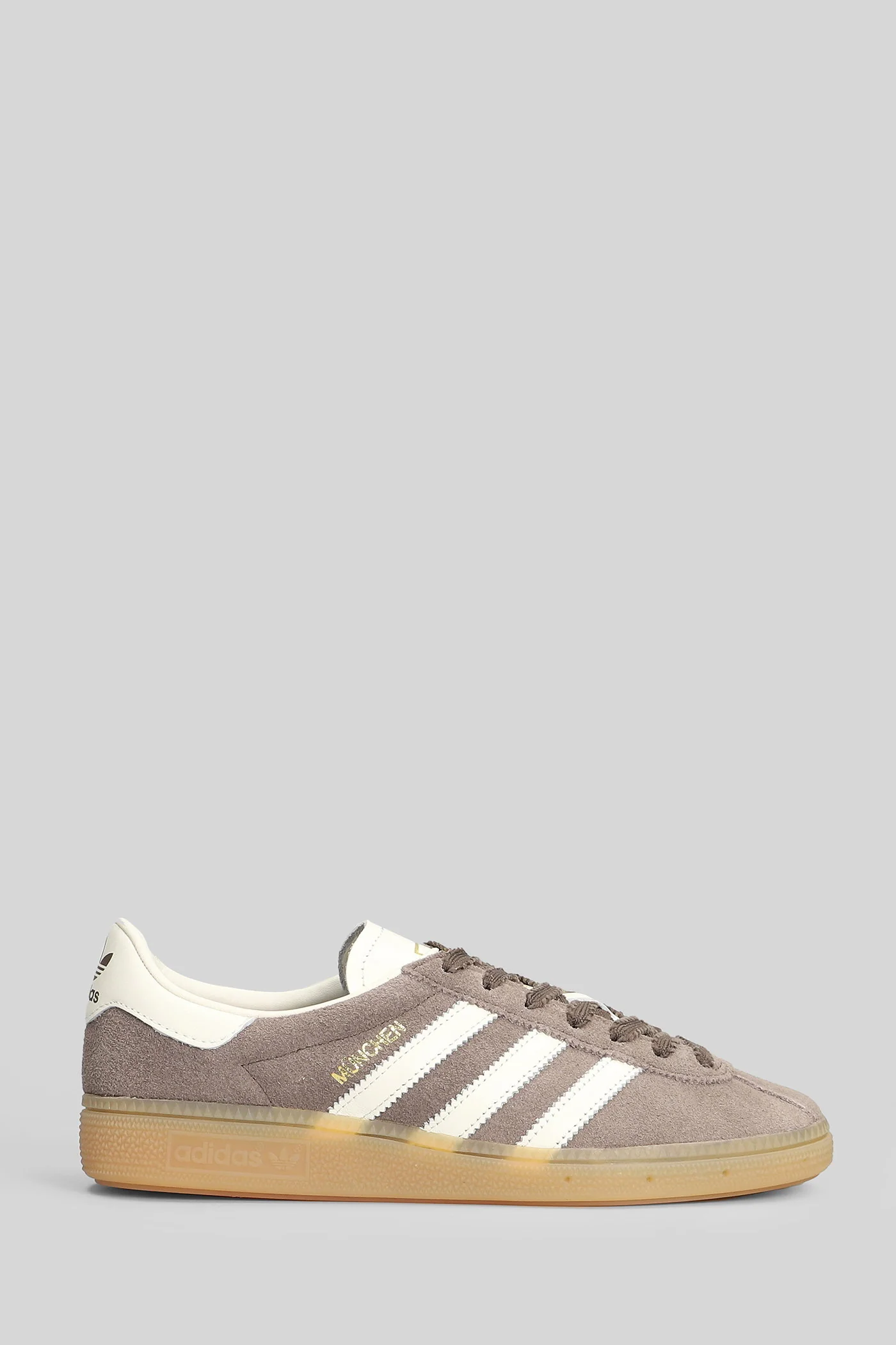 Muenchen Sneakers in taupe suede - Image 6