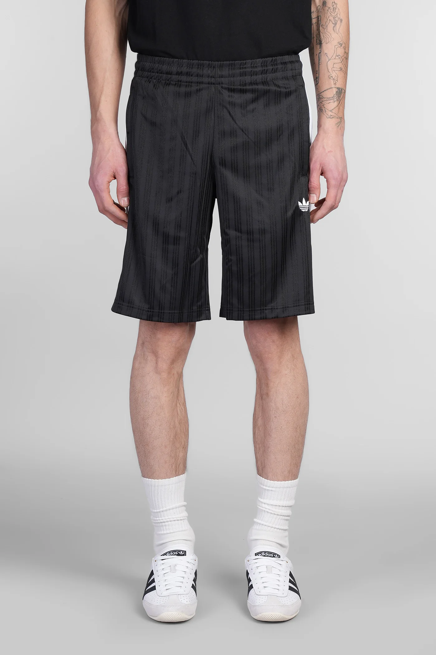 Poly Short Shorts in black polyester