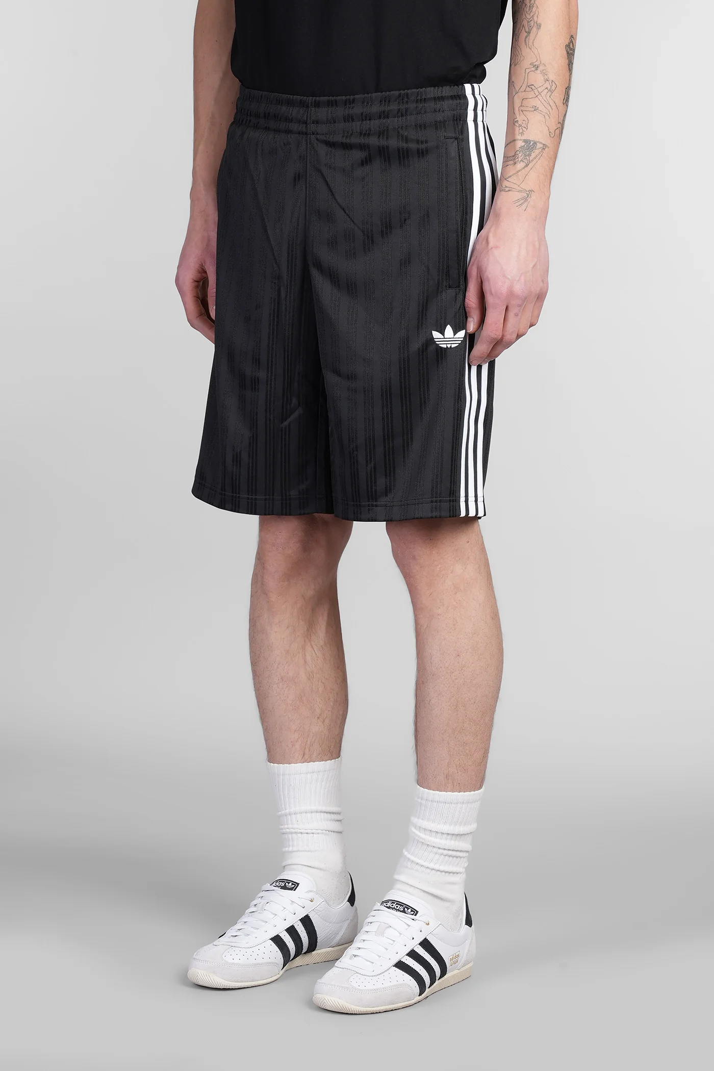 Poly Short Shorts in black polyester - Image 4