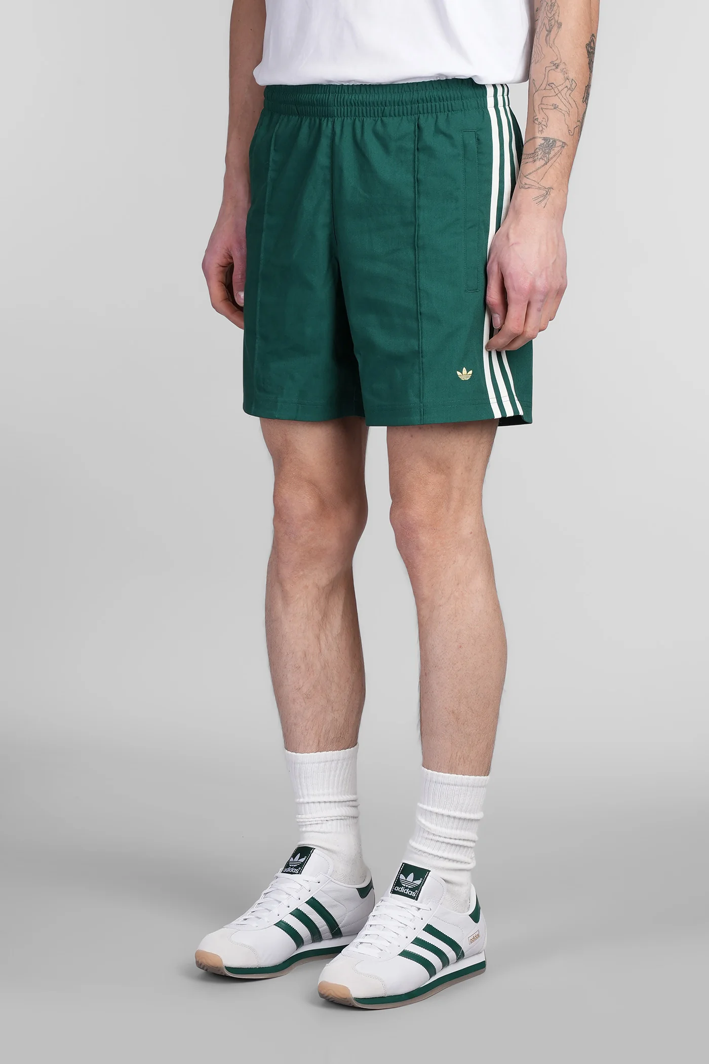 Premi Shrt Shorts in green polyamide - Image 4