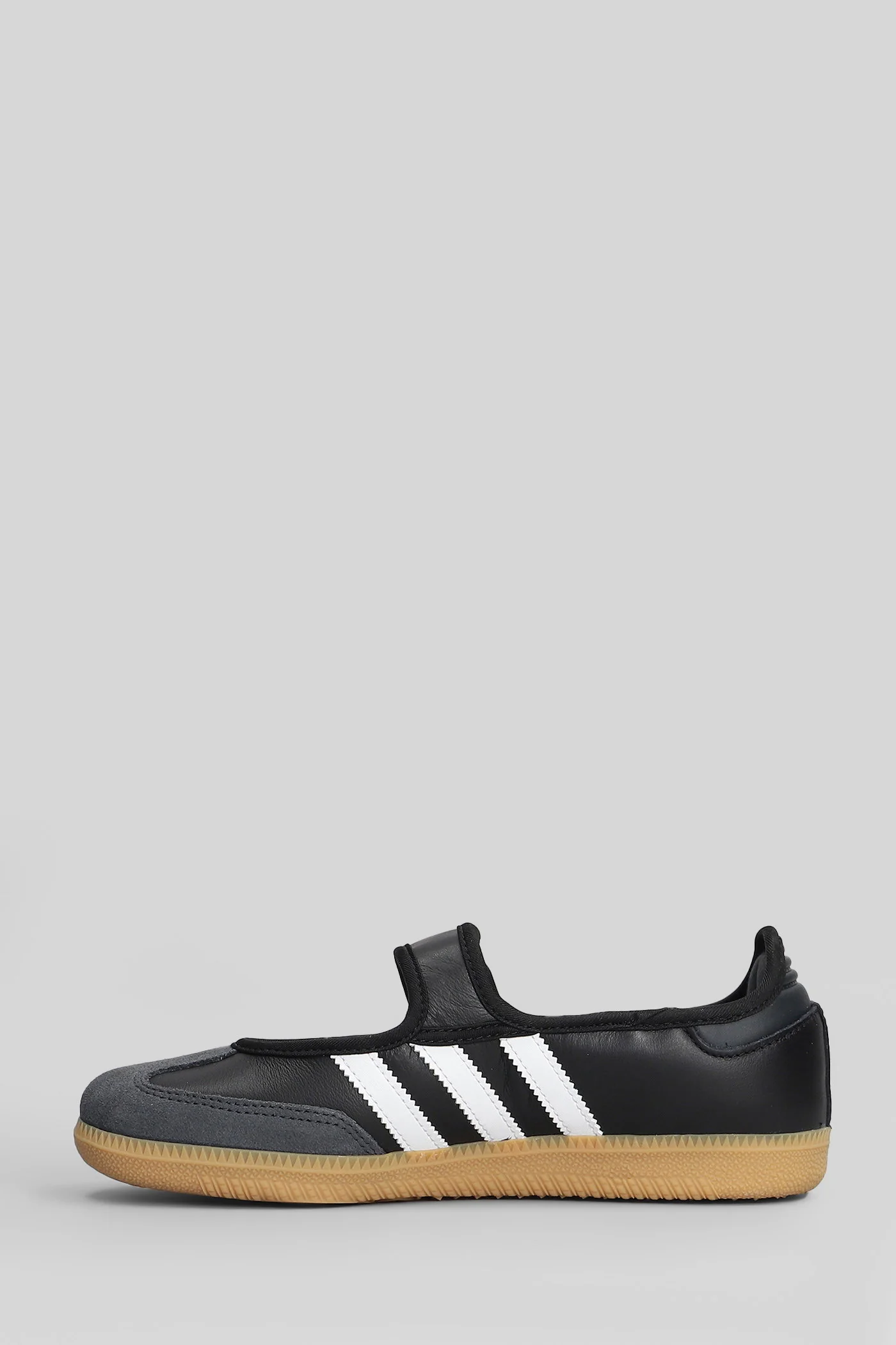 Samba jane Sneakers in black leather - Image 3