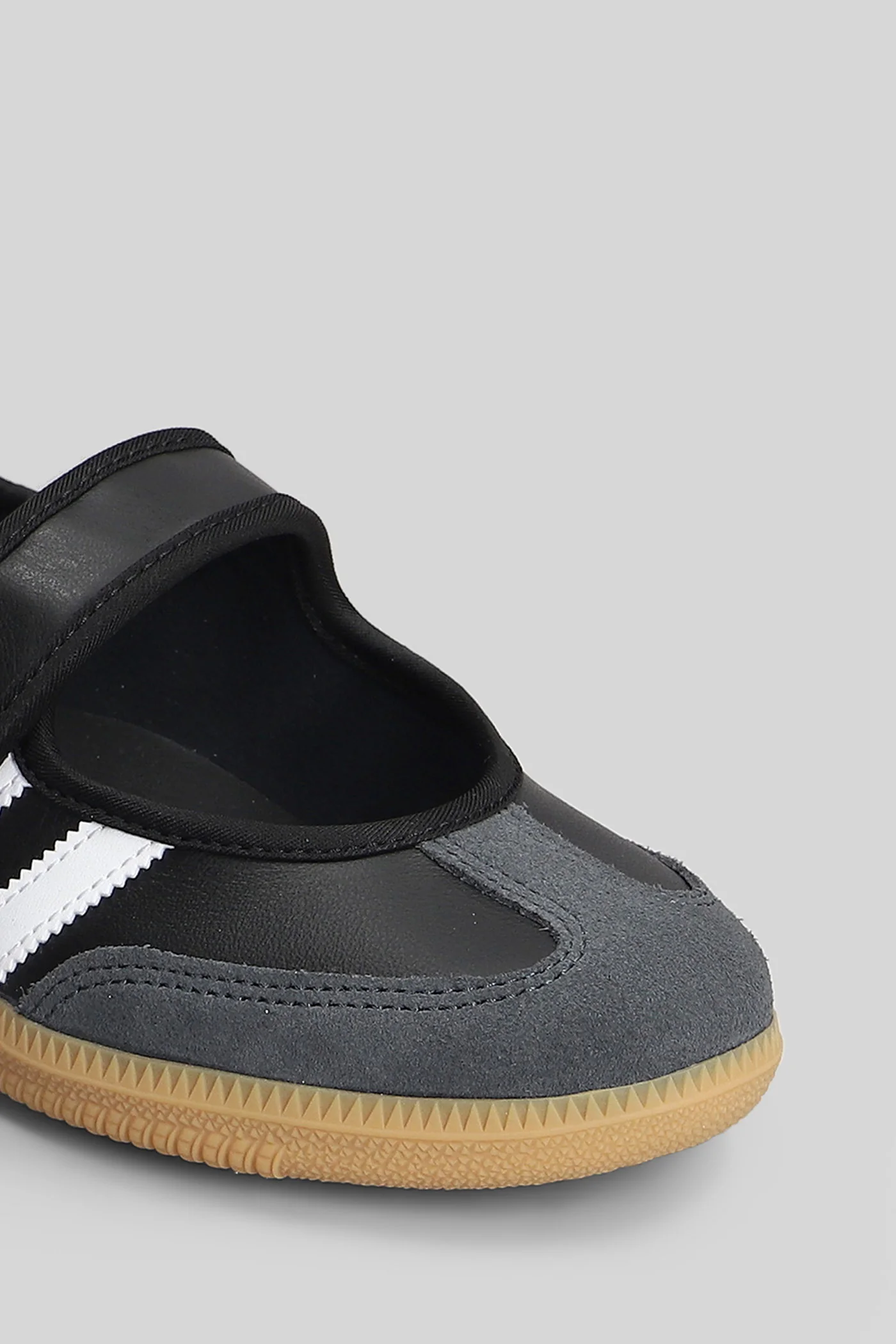 Samba jane Sneakers in black leather - Image 5
