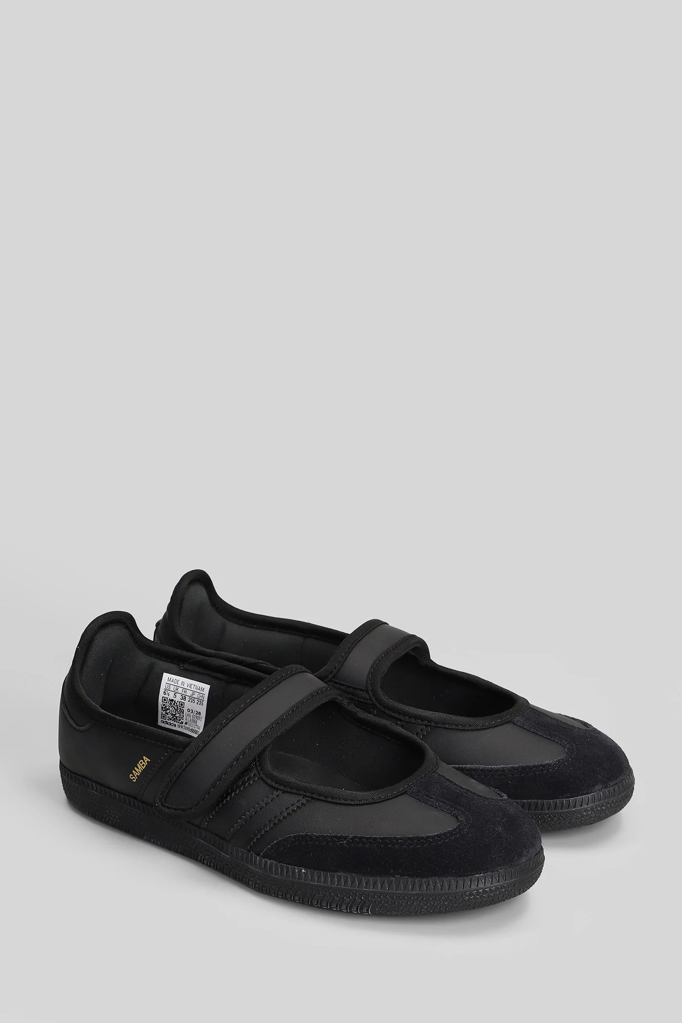 Samba Jane Sneakers in black suede and leather - Image 22