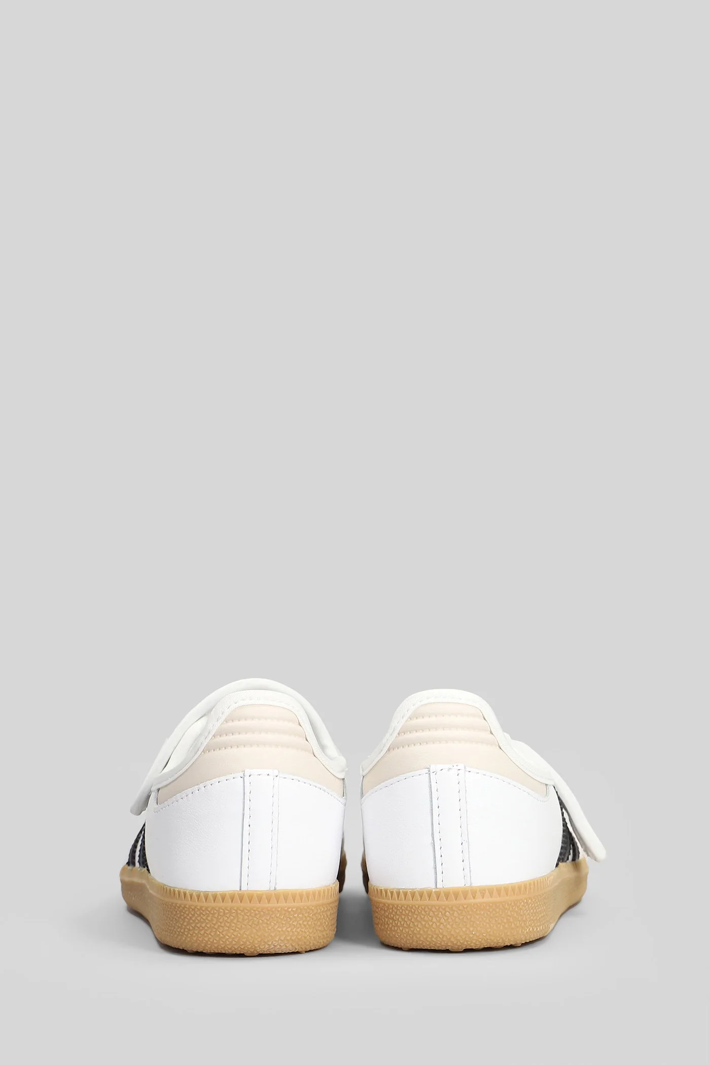 Samba Jane Sneakers in white leather - Image 4