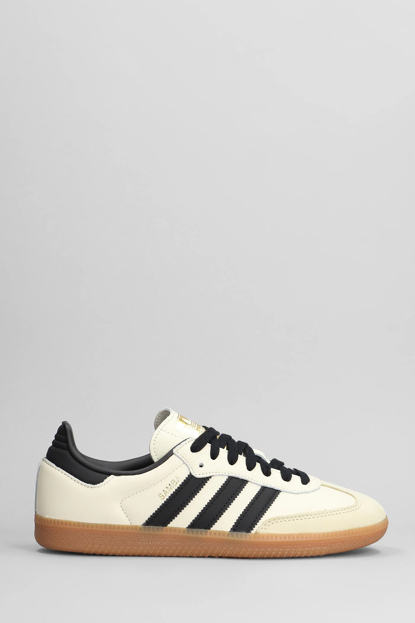 Samba Og Sneakers in beige leather