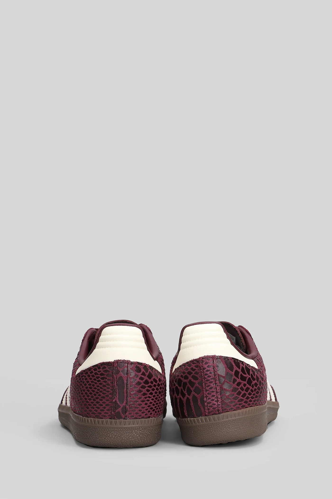 Samba Og Sneakers in bordeaux suede and leather - Image 4