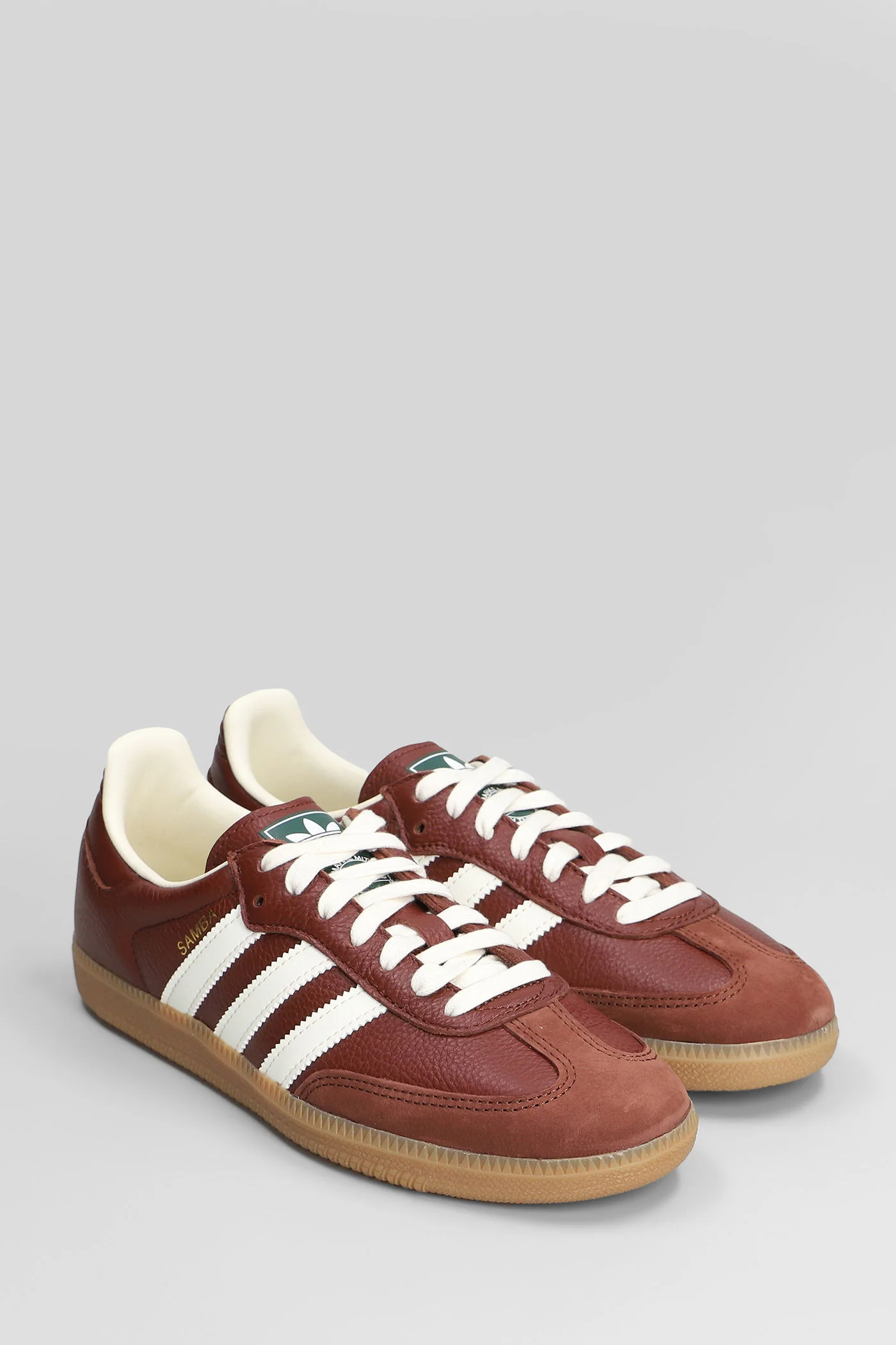 Samba Og Sneakers in brown leather - Image 2